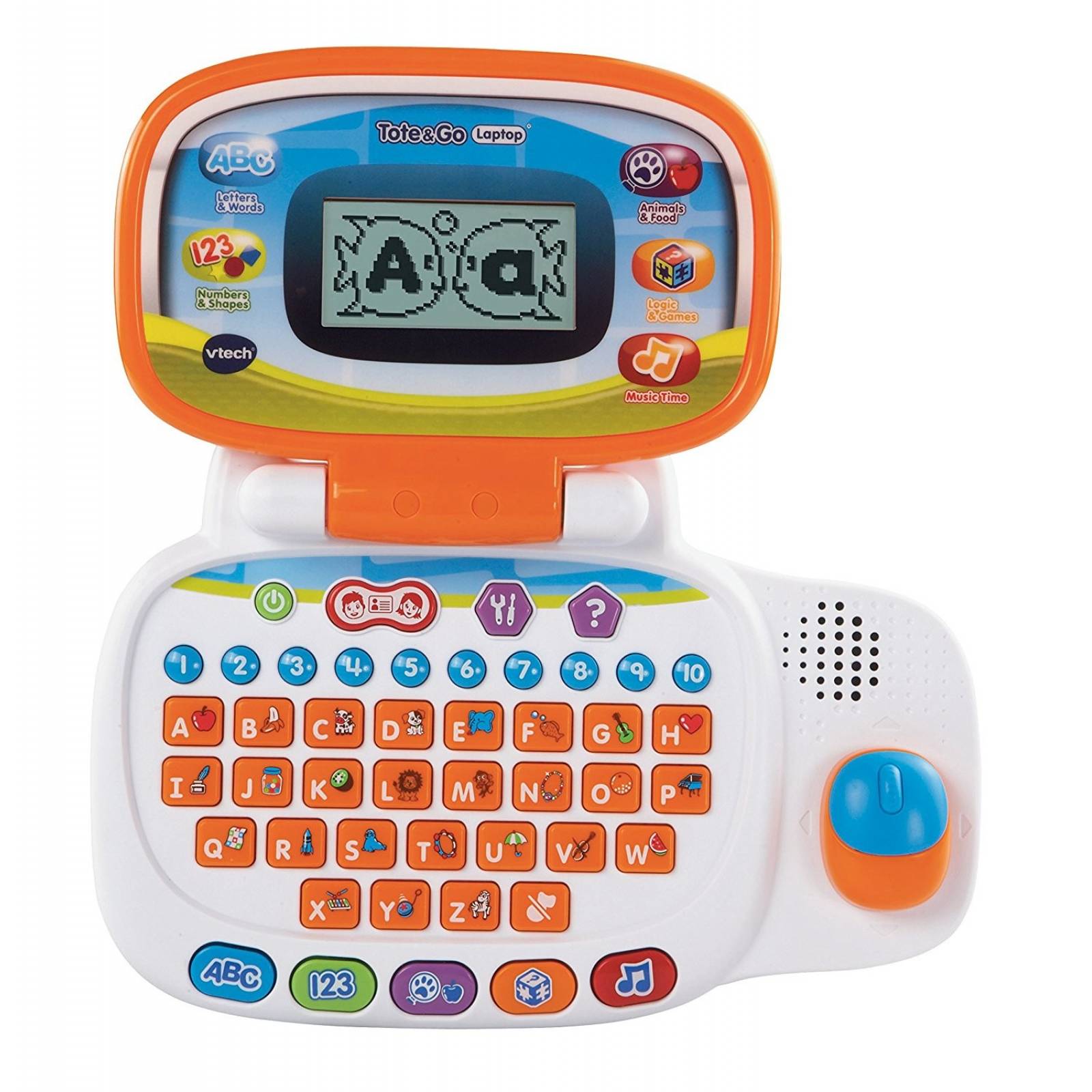 Laptop De Juguete Vtech Con 20 Actividades -naranja