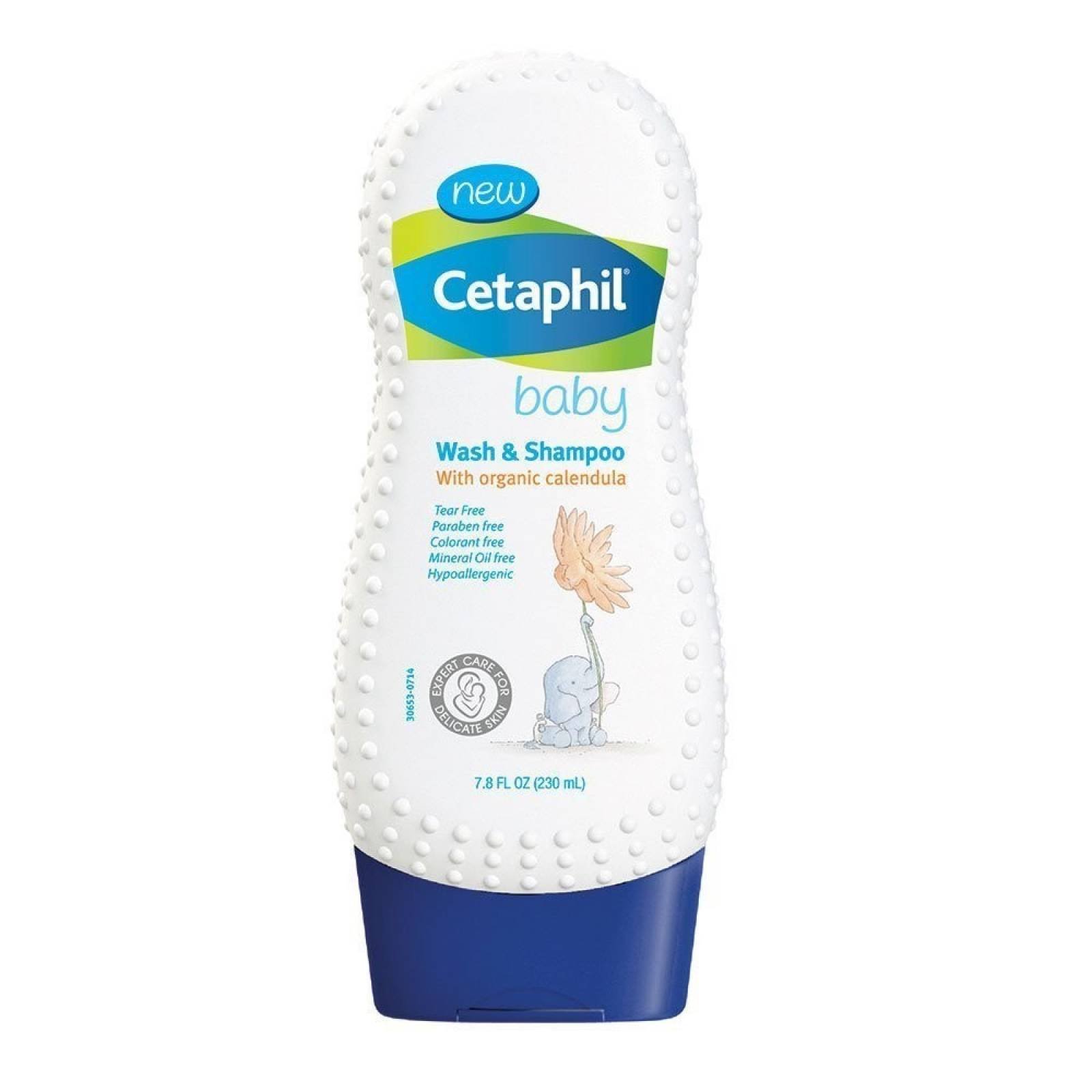 Shampoo Para Bebé Cetaphil Baby Calendula Organica Baño