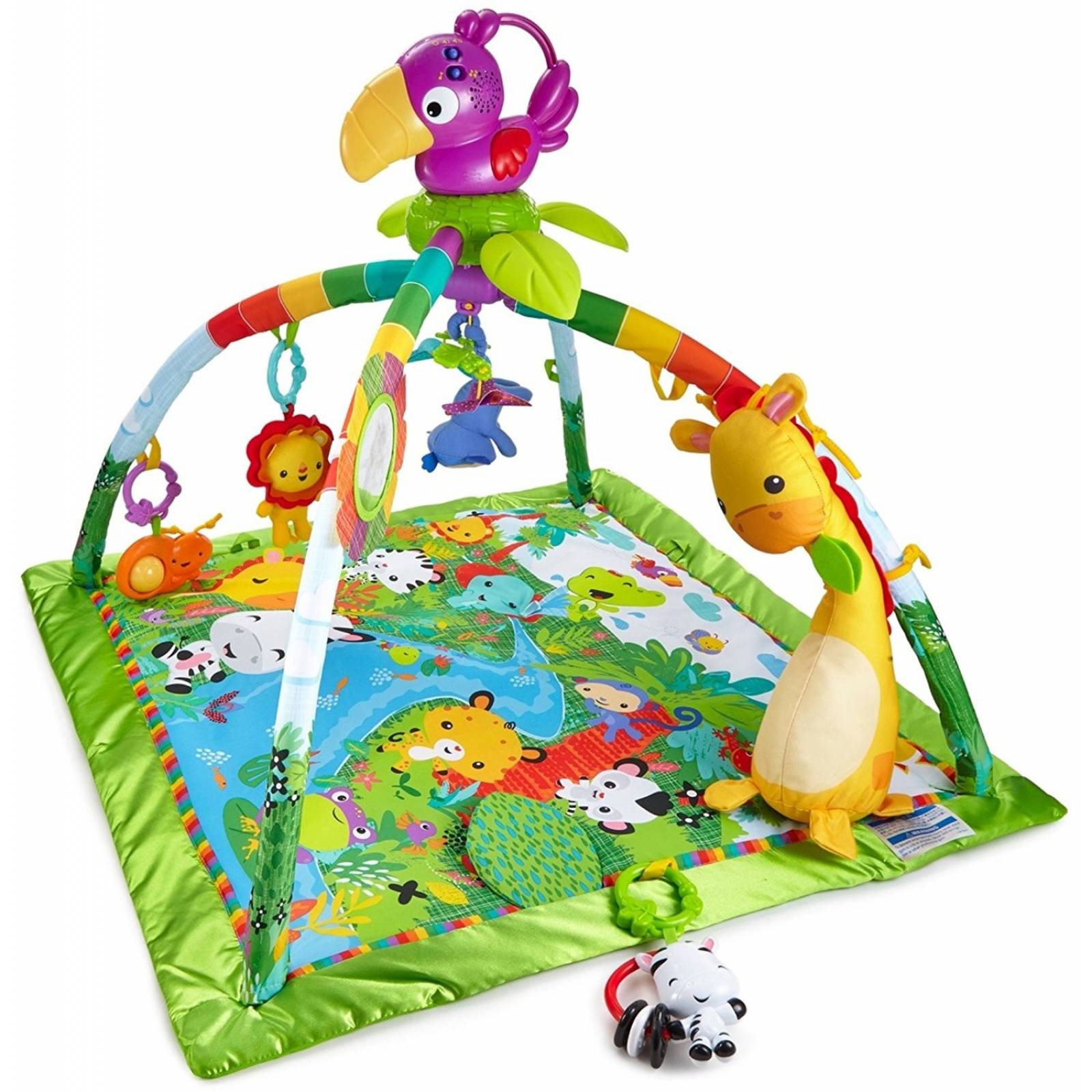 Gimnasio De Bebé Fisher-price 10 + Juguetes Y Actividades