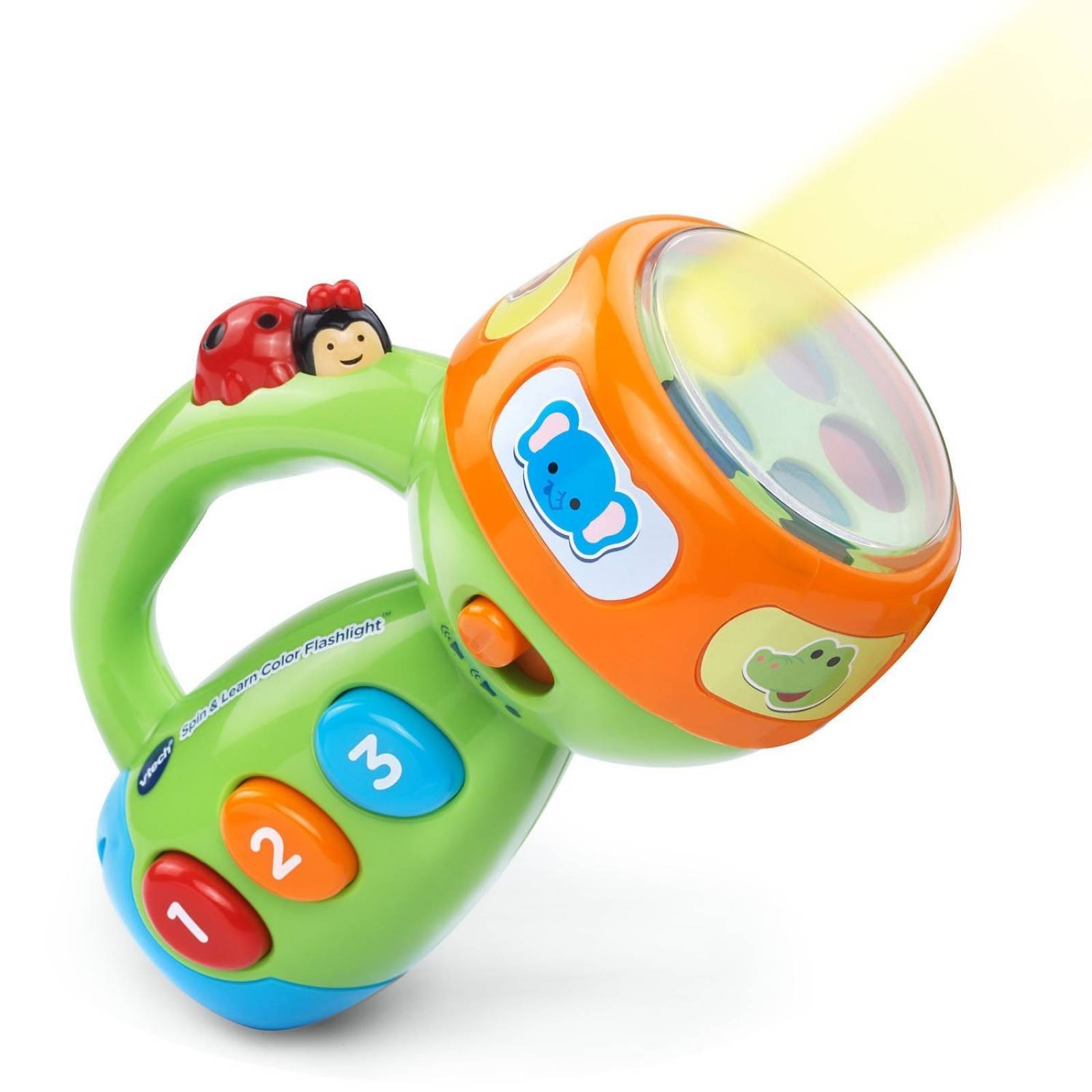 Linterna Para Niños Vtech Musica Y Luz - Verde Limón