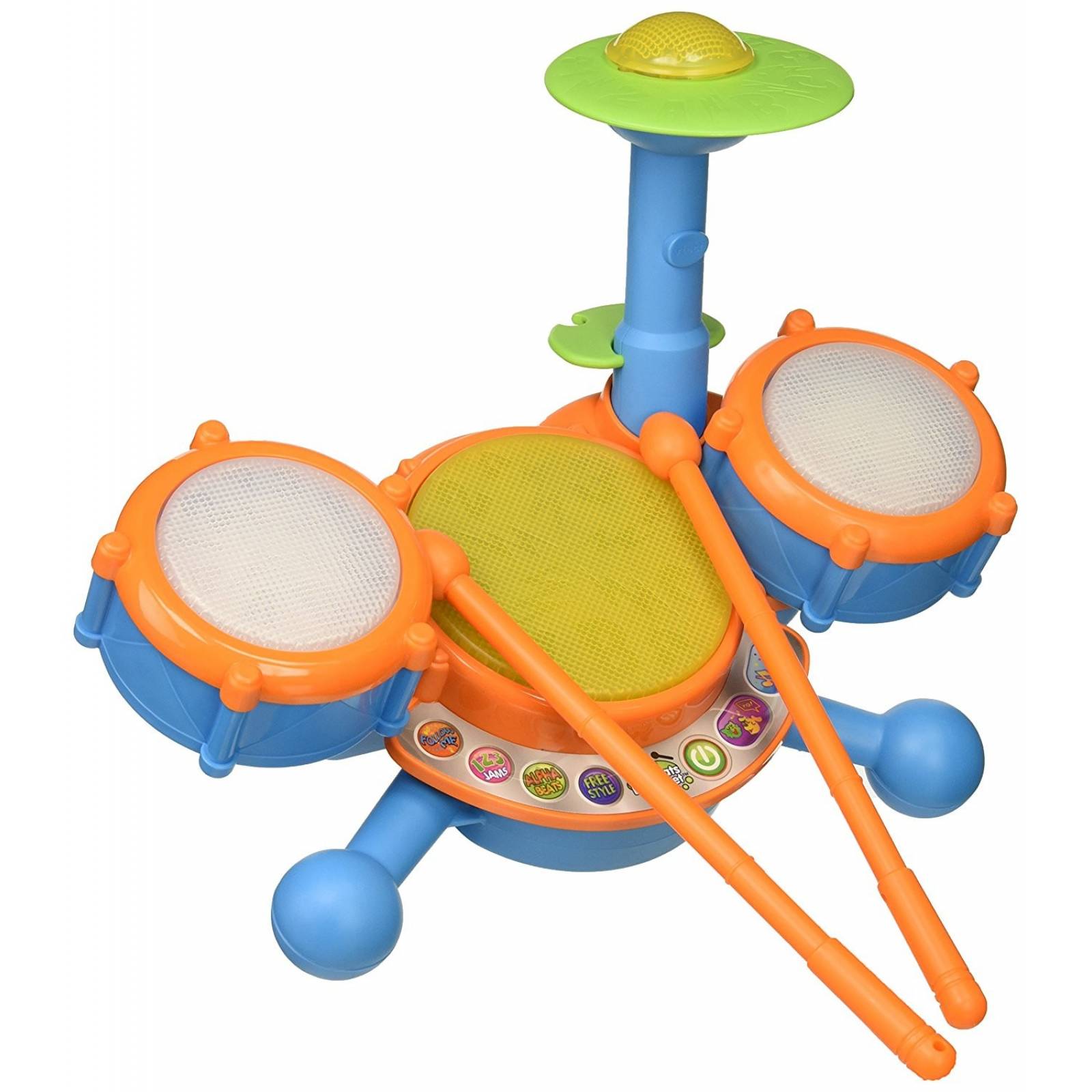 Juguete Musical Vtech Para Bebé Batería 9 Melodias 1 Luz