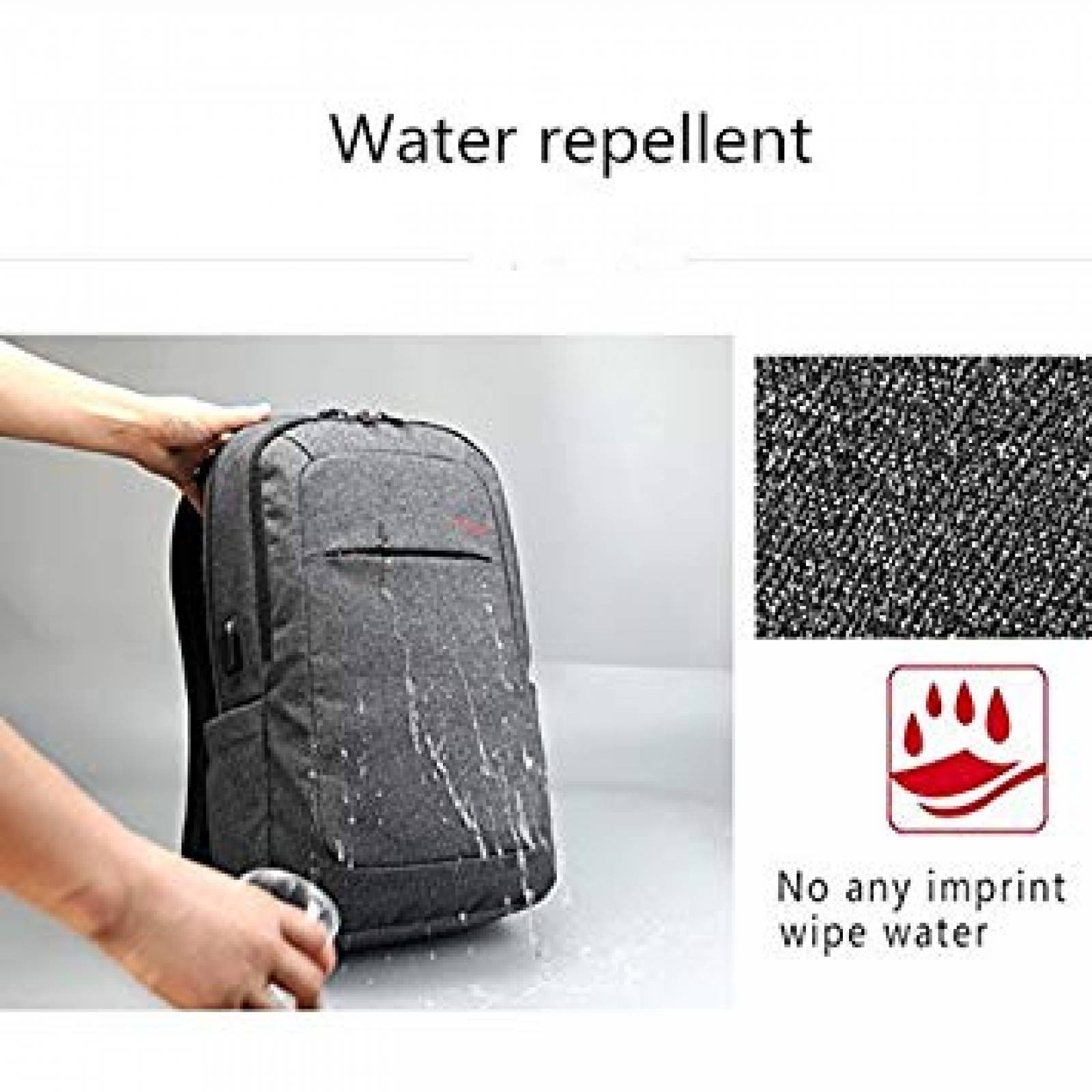 Mochila Kopack Antirobo Laptop 15.6 Puerto Carga Usb -morado