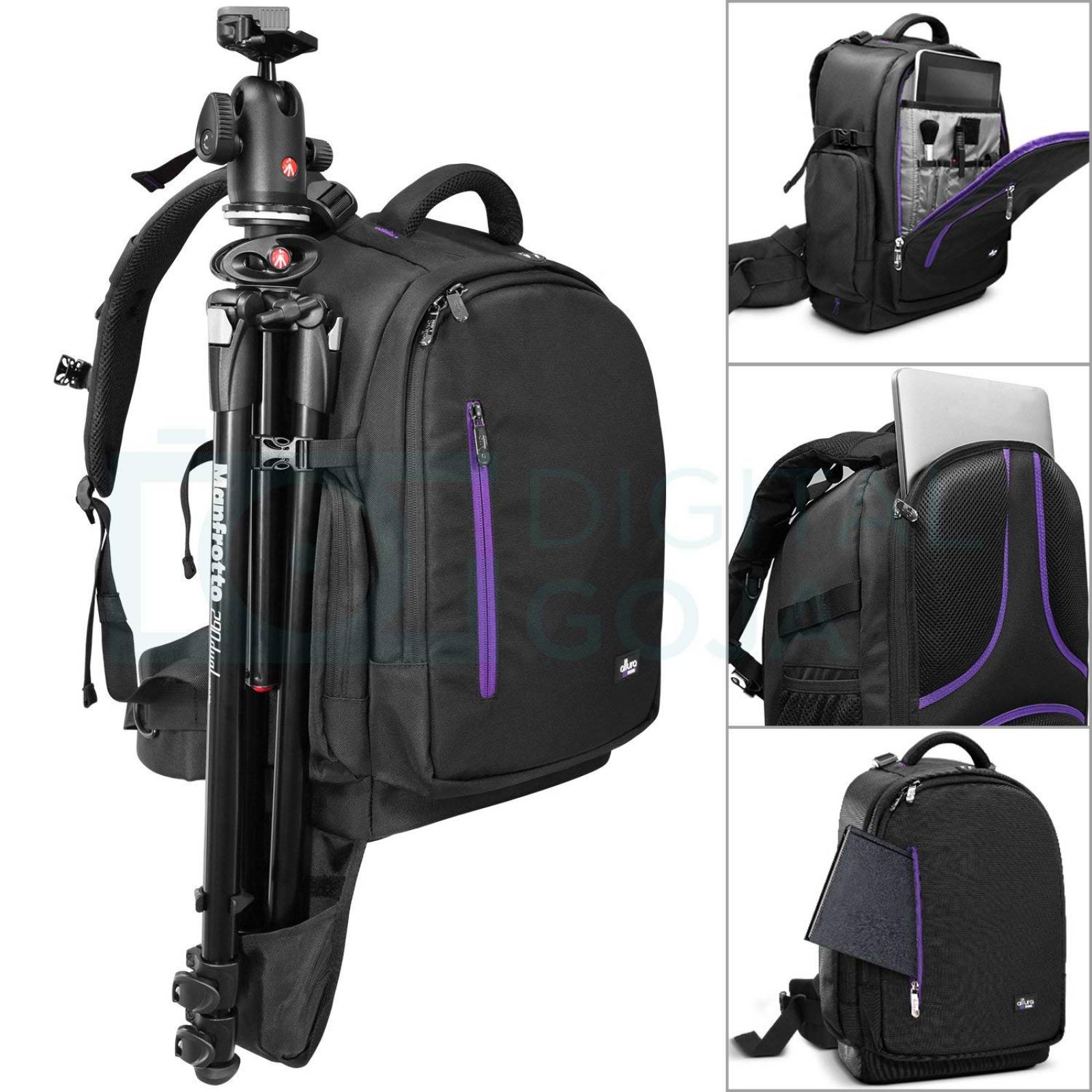 Mochila Altura Photo Great Explorer Para Cámara Dslr -negro