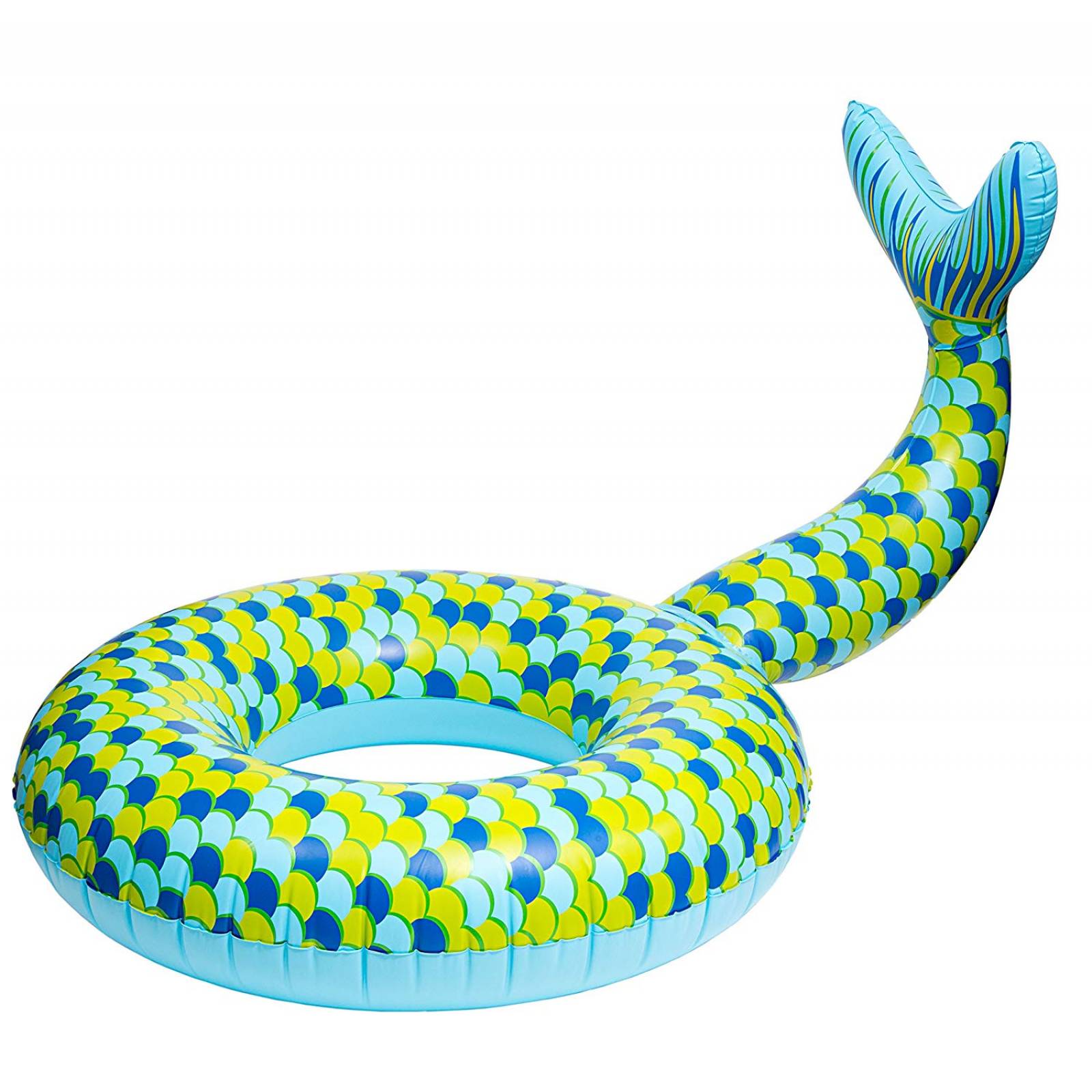 Flotador Inflable Kenny's Corner Cola De Sirena Larga