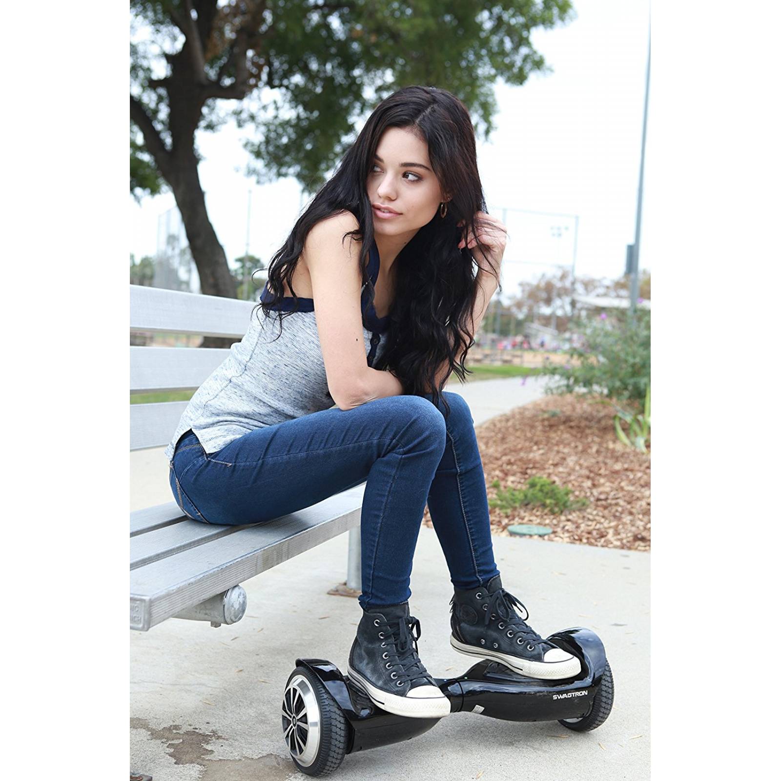 Hoverboard Swagtron T5 7mph Ul 2272 Certificado -negro