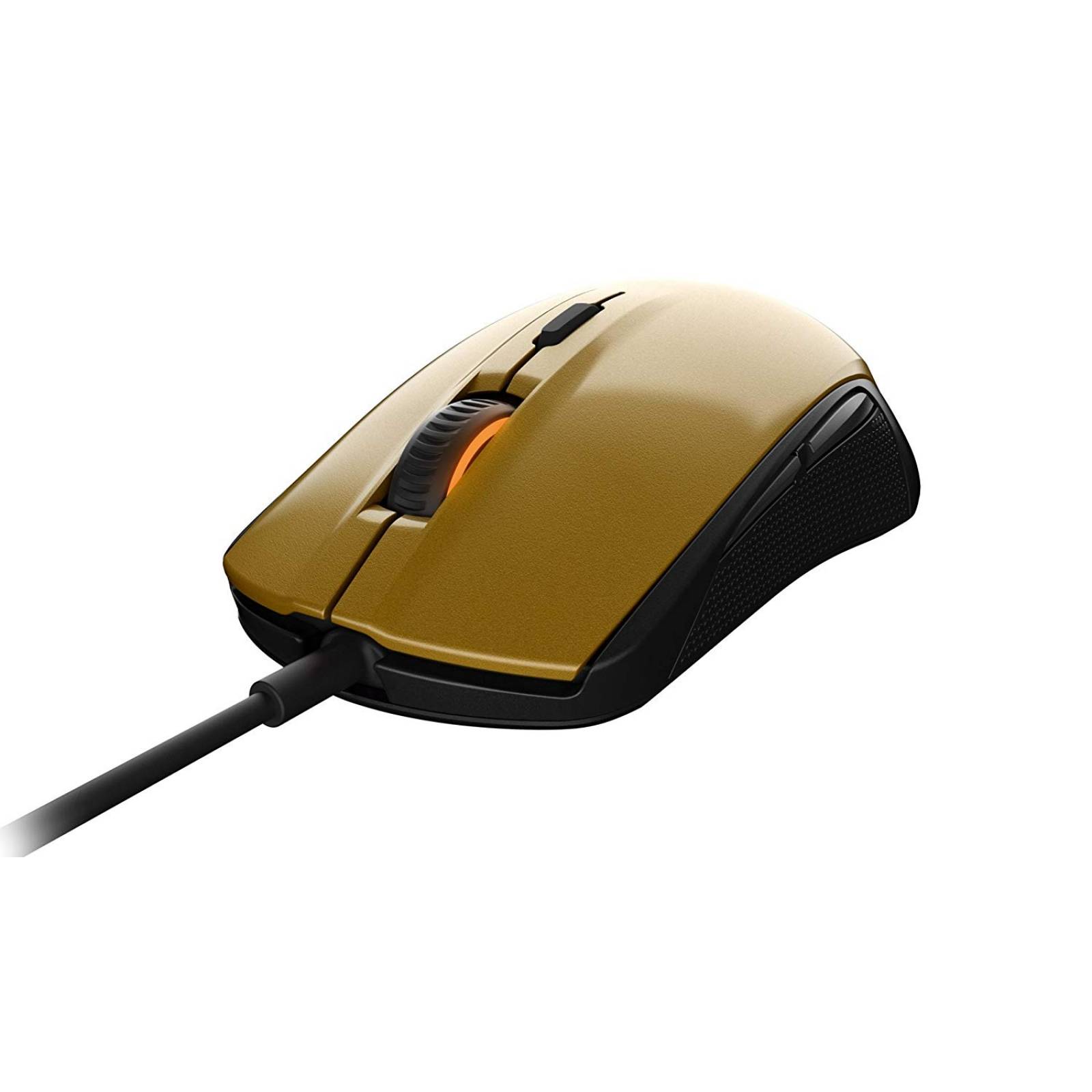Mouse Gamer Steelseries Rival 100 Optico 4000 Dpi -dorado