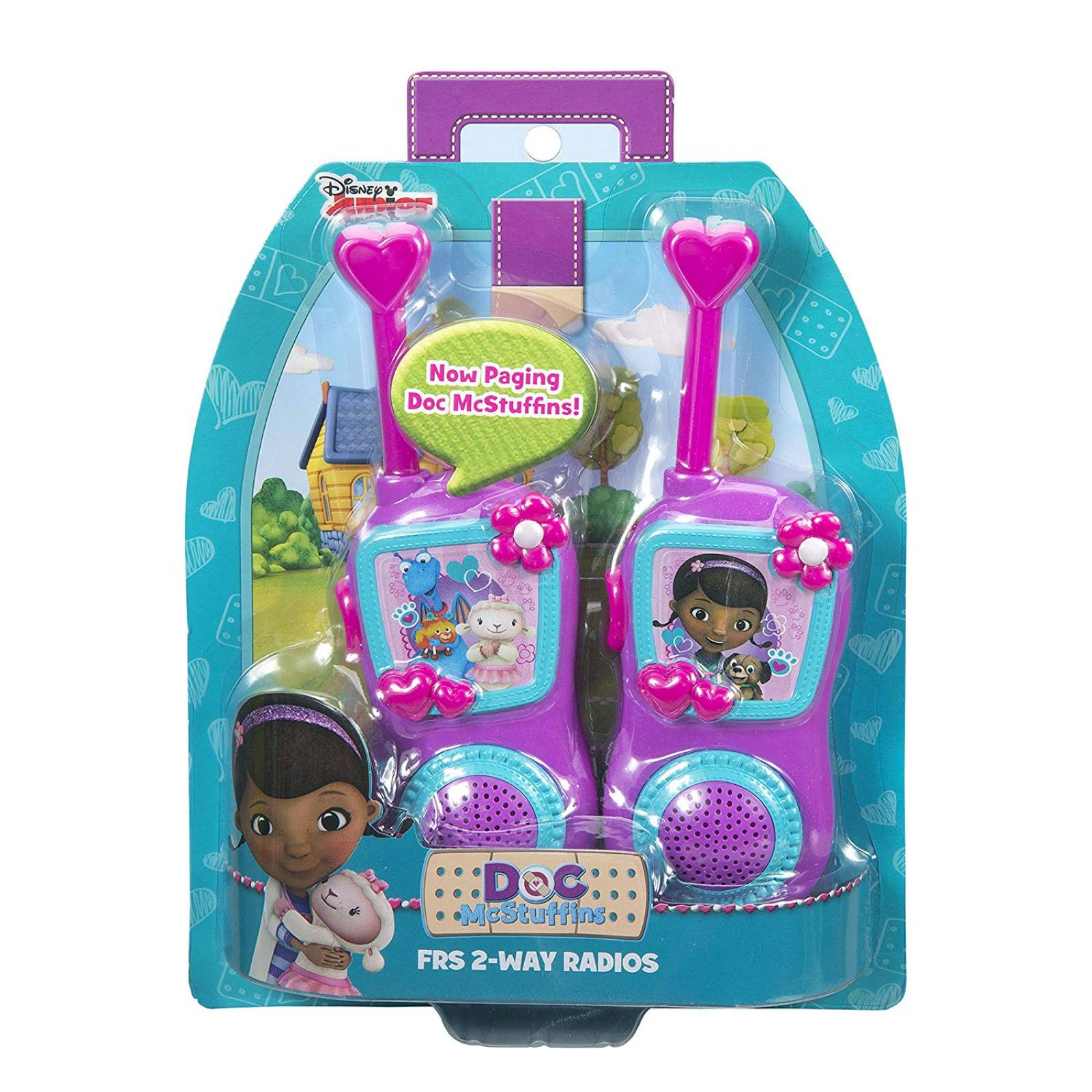 Walkie Talkies Para Niña Kiddesigns Doc Mcstuffins Frs 2vías