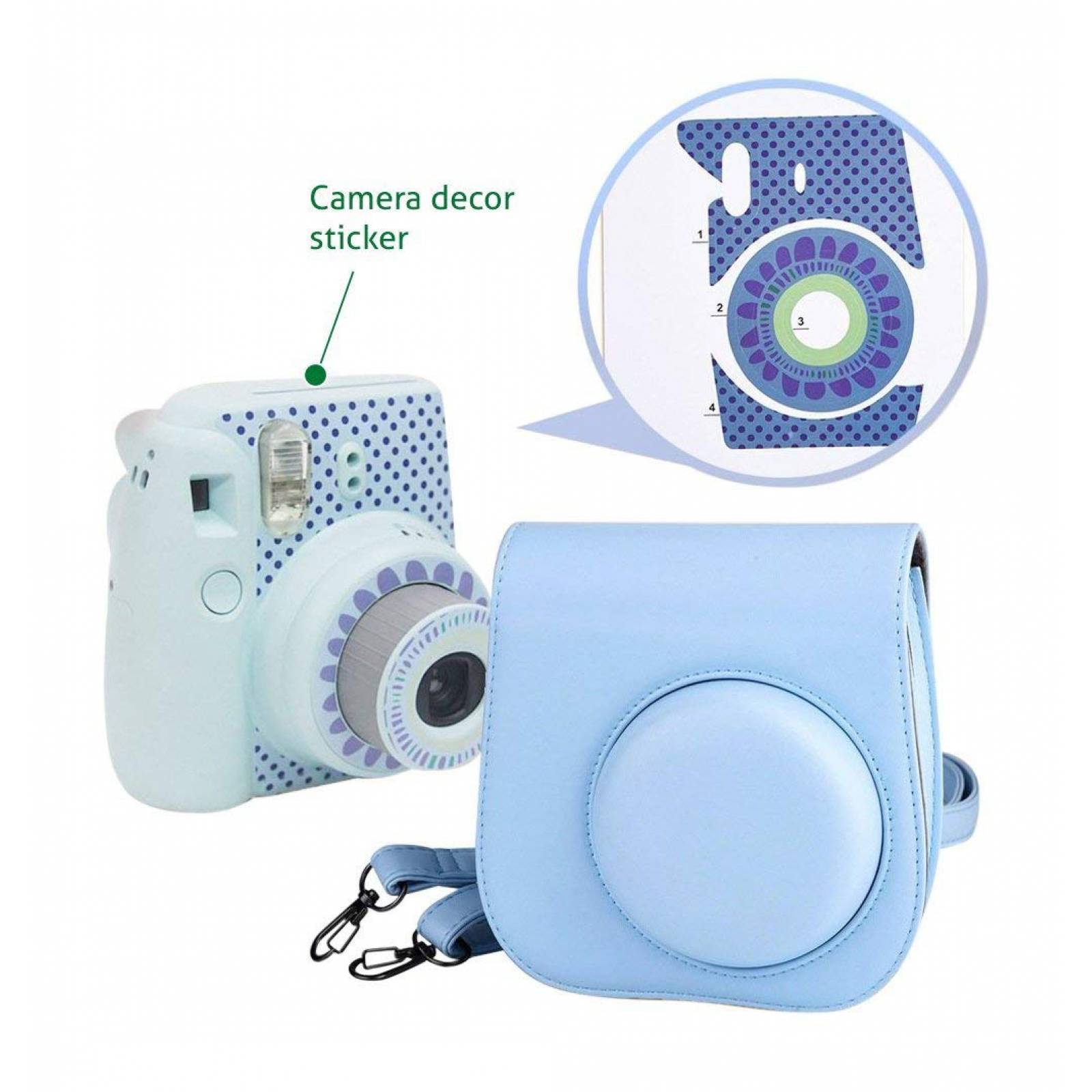 Kit Accesorios Fujifilm Instax Mini Shutter Con 11 Piezas