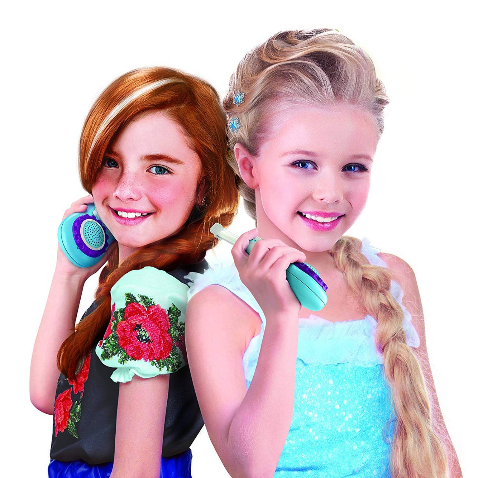 Walkie Talkies Para Niña Disney Frozen Ana Y Elsa Character