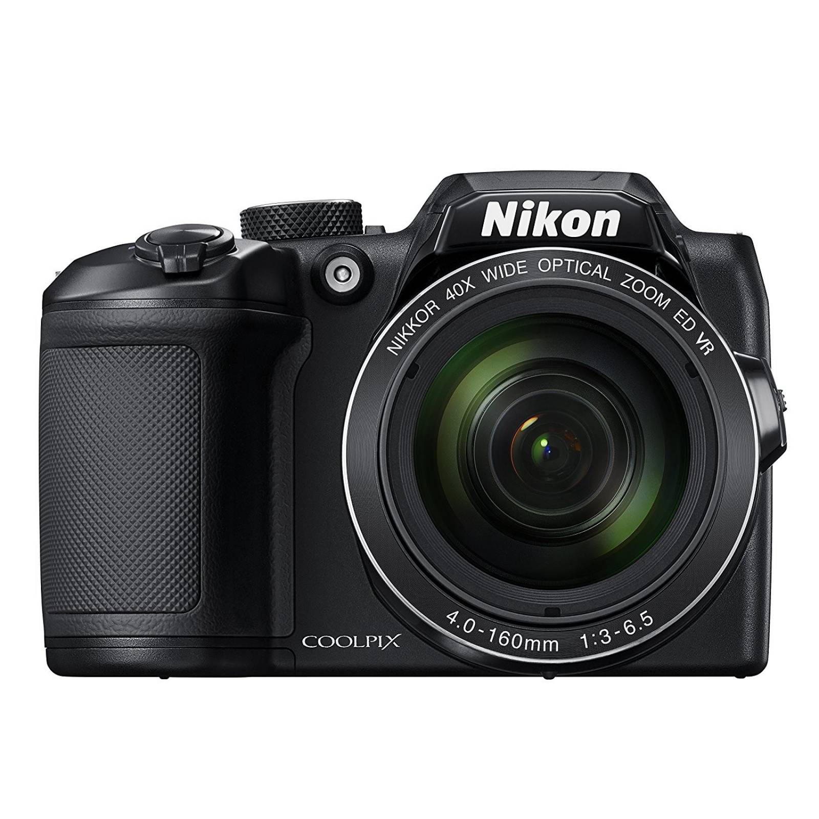 Cámara Digital Nikon Coolpix B500 16mp 40x Zoom -negro