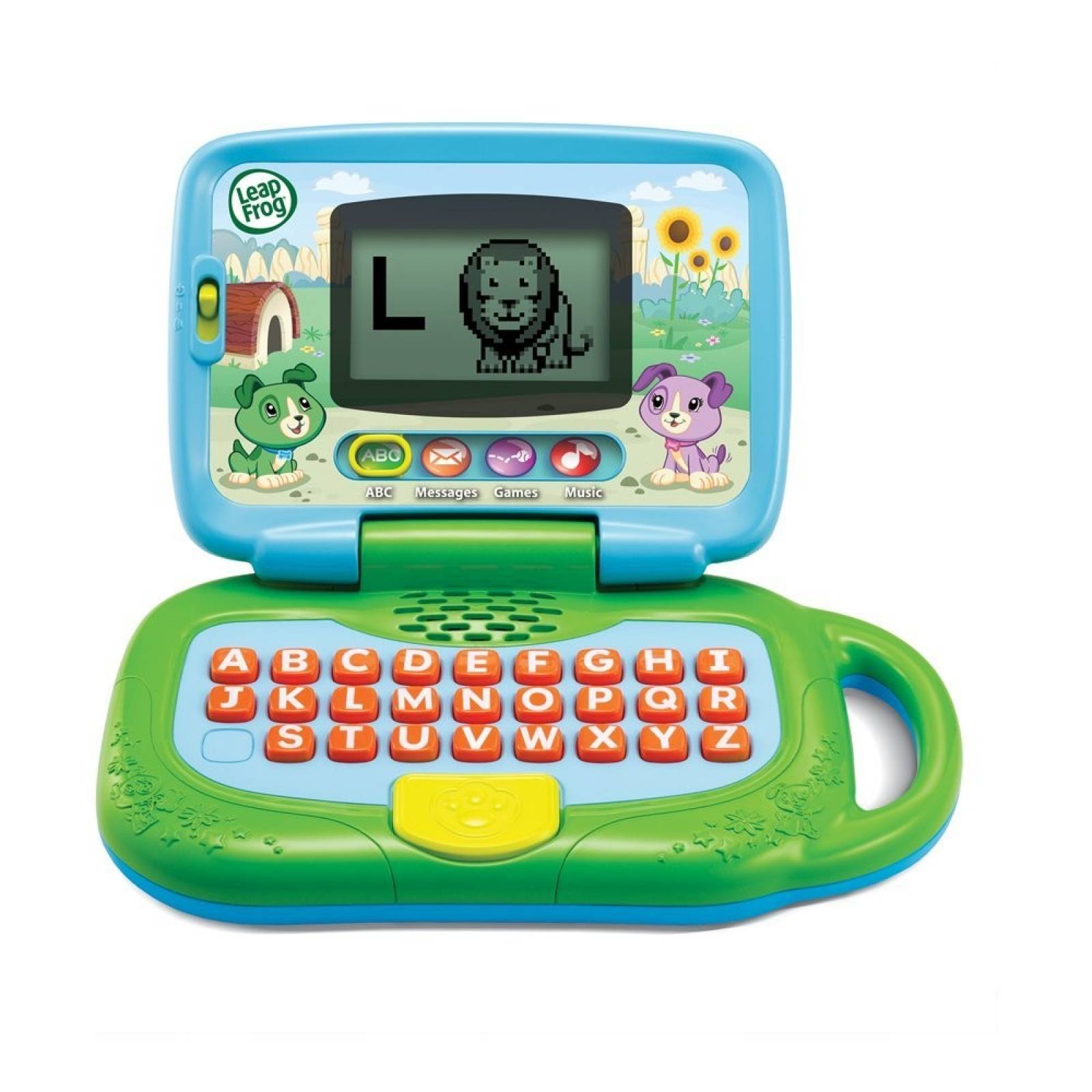 Laptop Para Niños Leapfrog Aprender Alfabeto Y Más -verde