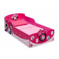 Cama Infantil Delta Children Minnie Mouse Hasta 22Kg - Rosa