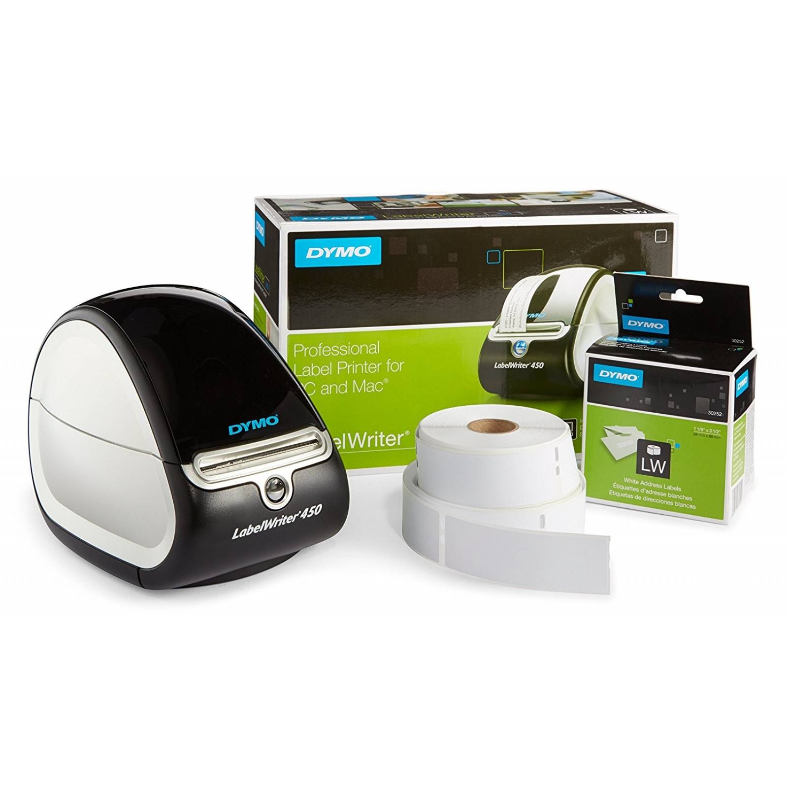 Impresora De Etiquetas Dymo Label Writer 450 Paquete