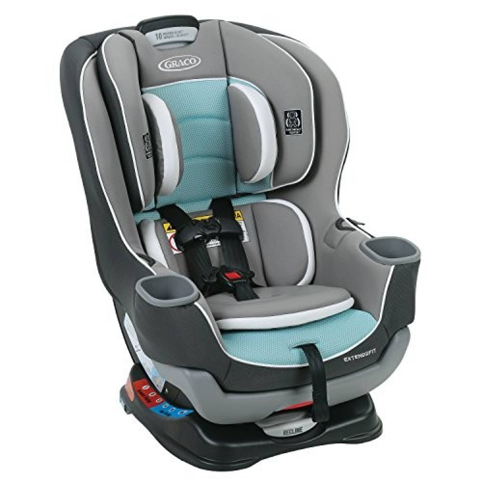 Asiento de auto Graco Extend2Fit convertible para bebé -Azul