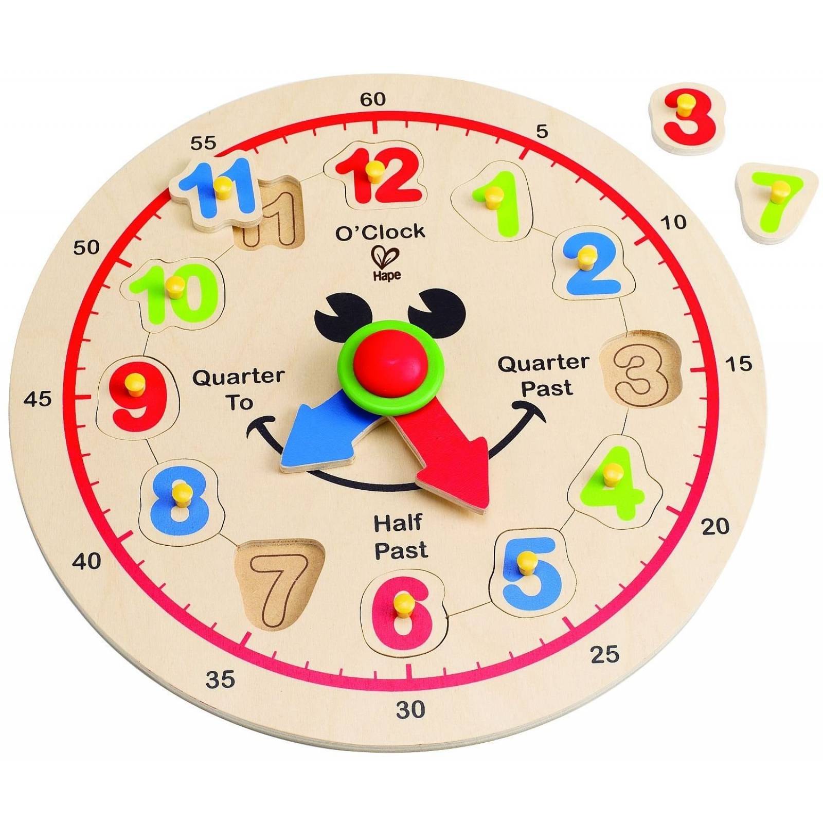 Reloj De Enseñanza Para Niños Hape