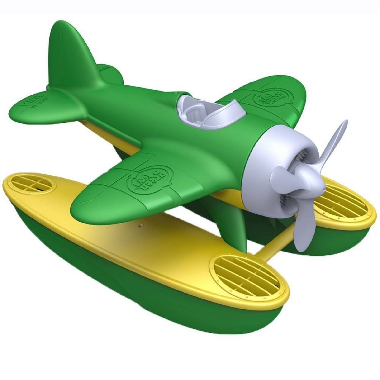 Juguete Para Niños Green Toys Hidroavión Libre De Bpa -verde