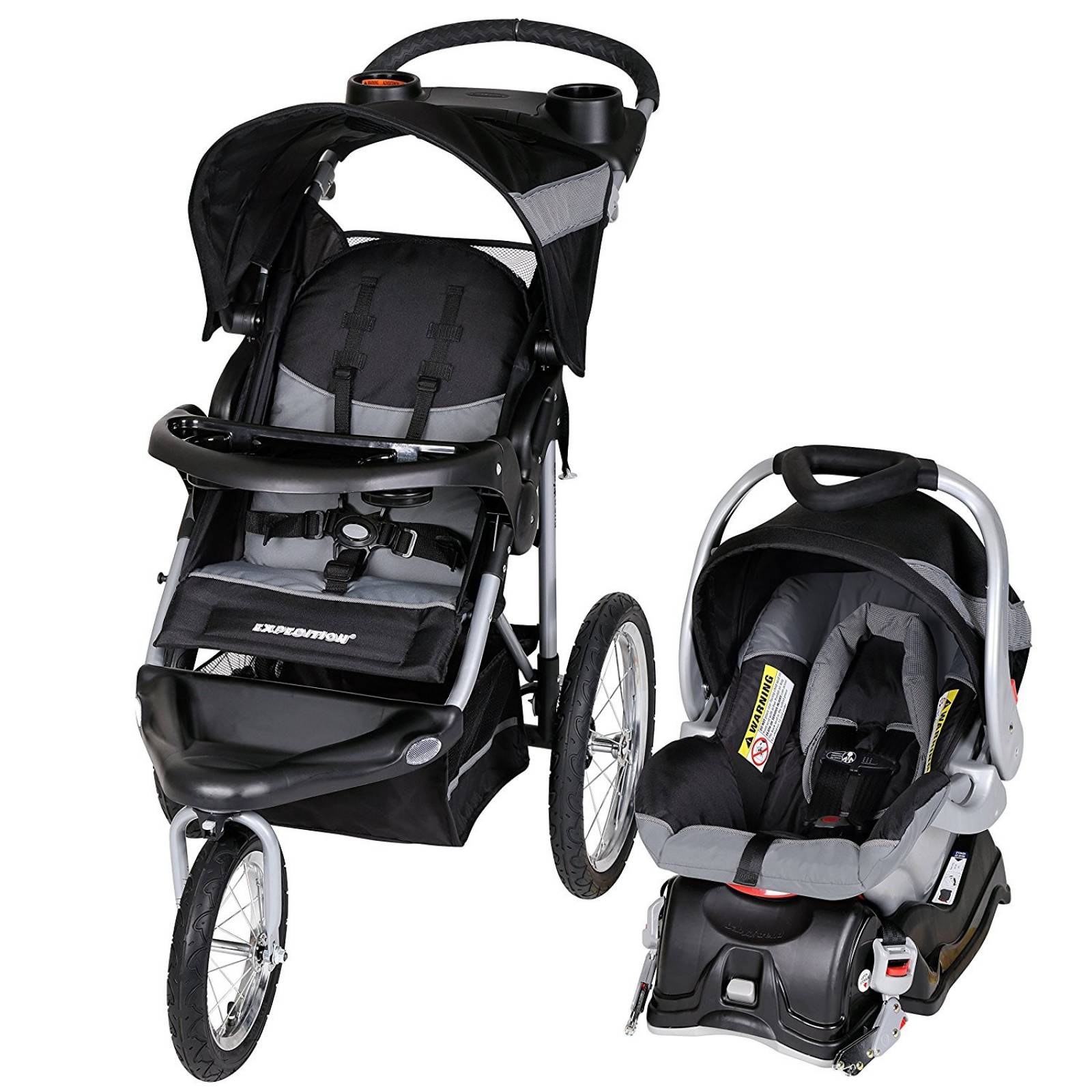 Sistema de viaje carriola Baby Trend Ex Jogger -Blanco