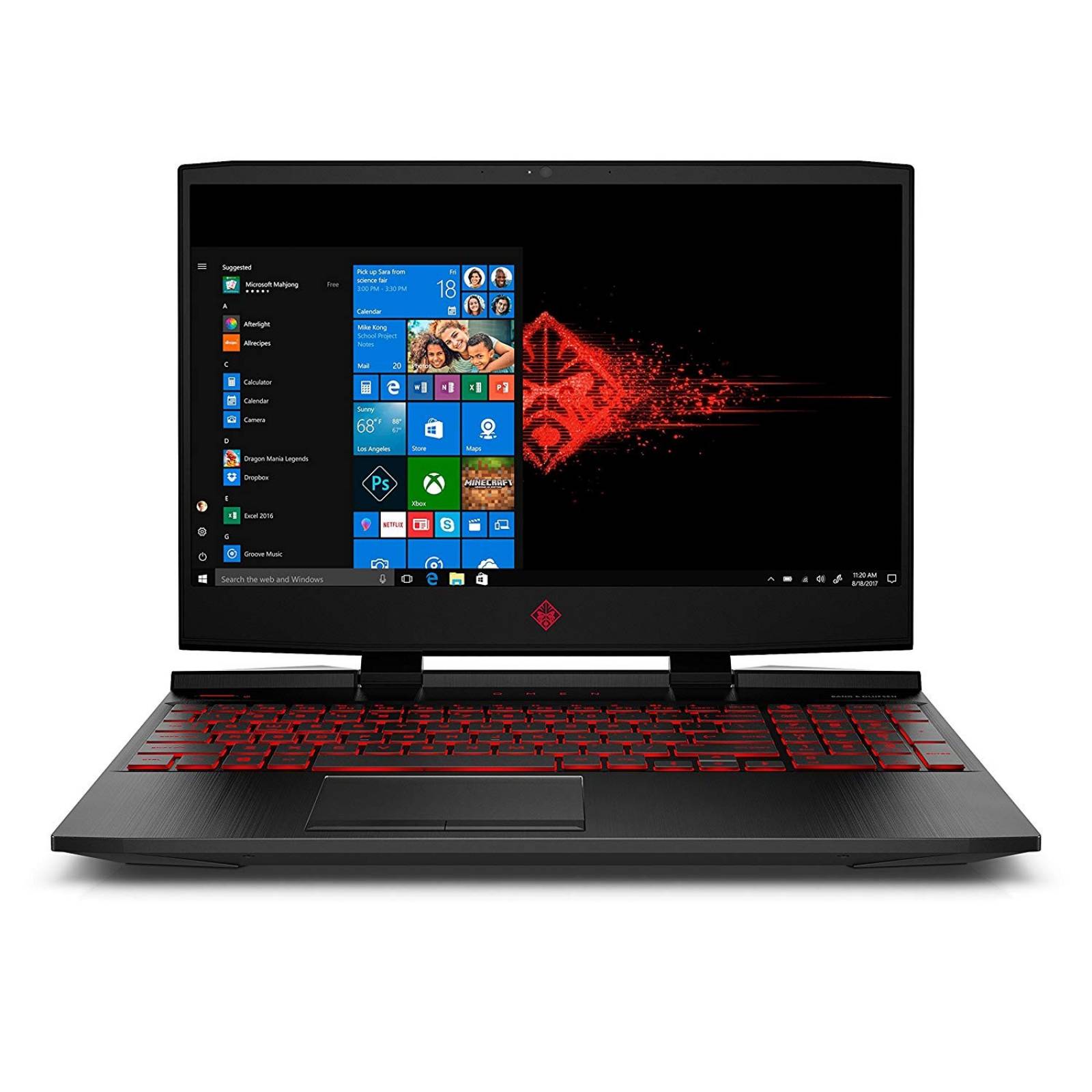 Laptop HP OMEN 15.6" i7 GTX 1050Ti 12GB 128GB SSD 1TB HDD