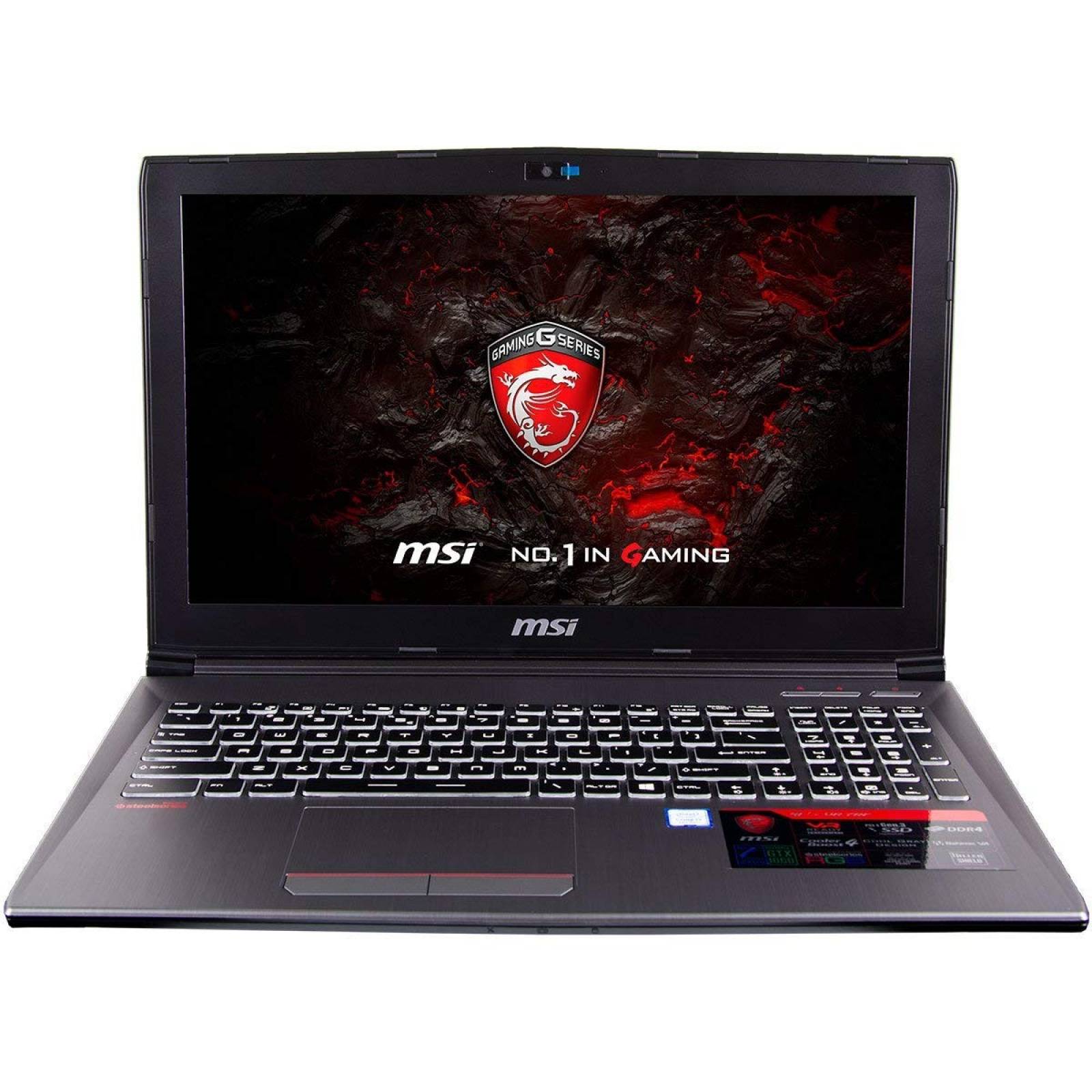 Laptop Gamer MSI GF62VR i7 32GB 512GB SSD 1TB GTX1060