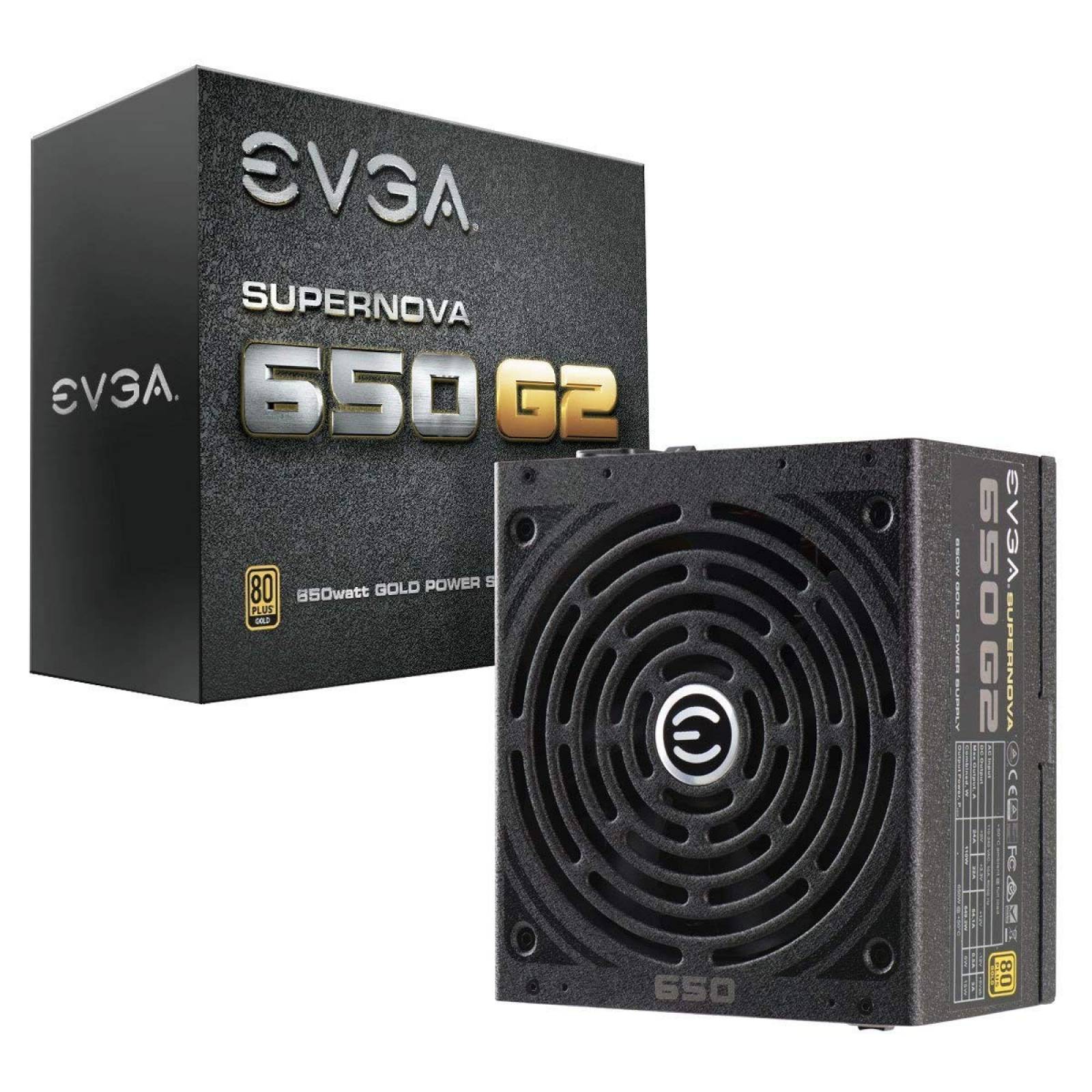 Fuente de Alimentación EVGA SuperNOVA 650W G2 80+ Gold