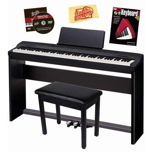 Piano Digital Casio PX-160 con Stand CS-67 y Pedal SP-33