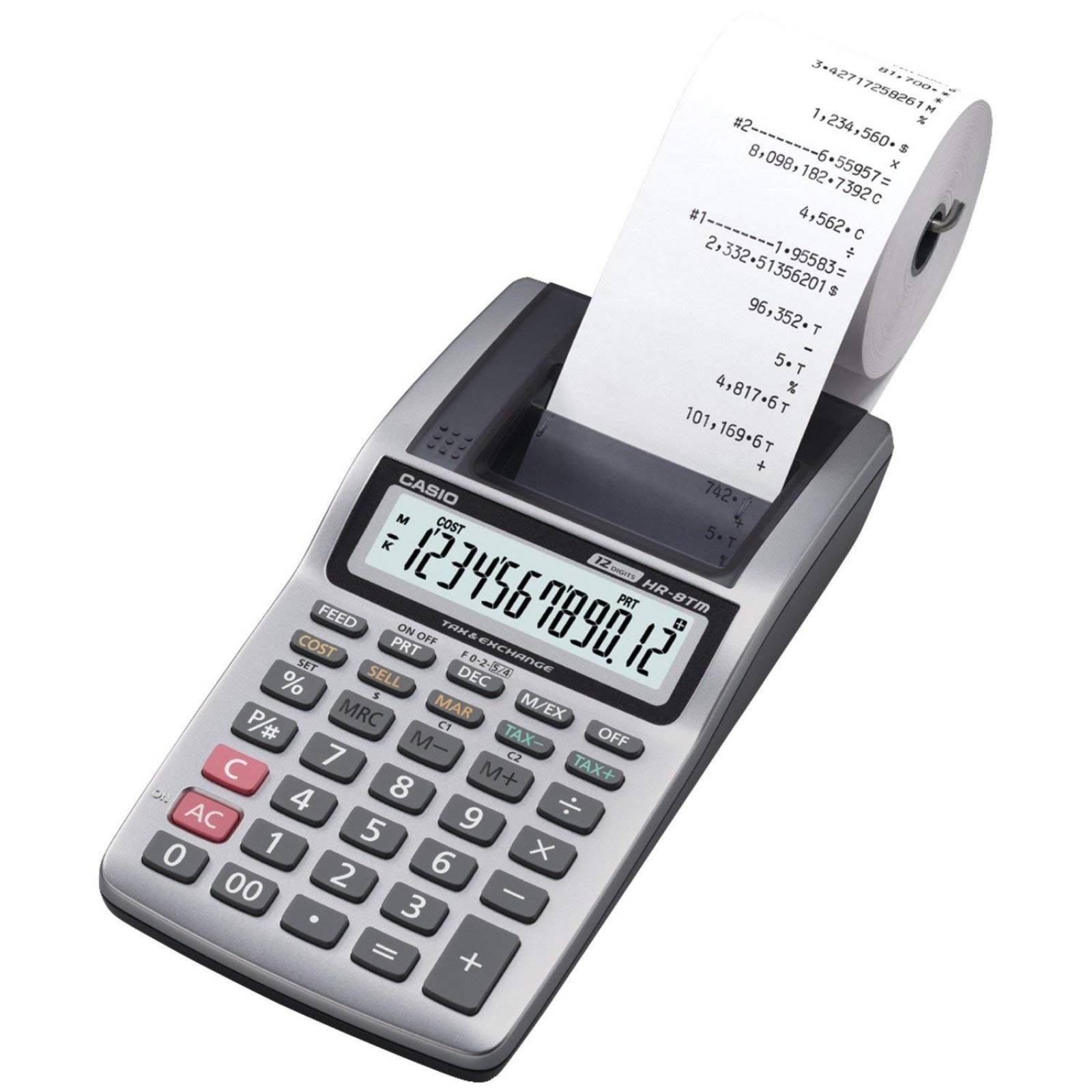 Calculadora De Mano Ticket Mini Casio HR-8TM
