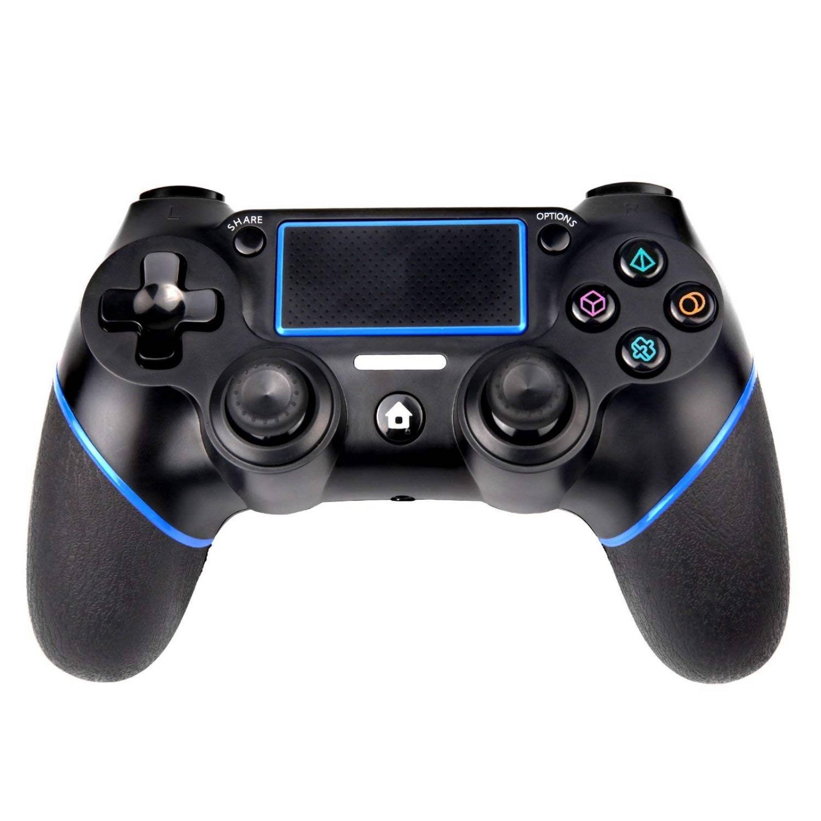 Control PS4 SADES Inalámbrico Dual Shock -Azul