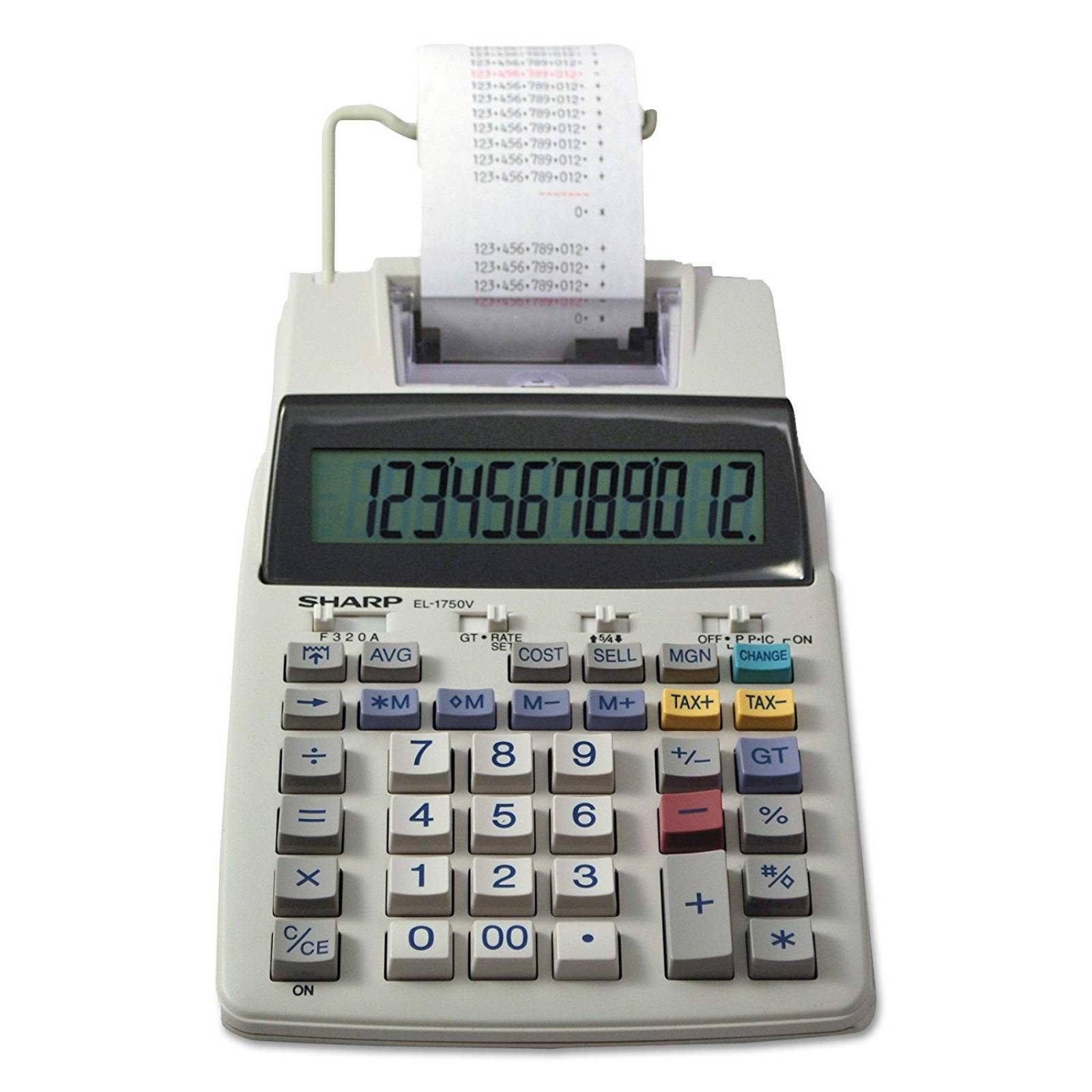 Calculadora Impresora 2 Colores Sharp EL-1750V