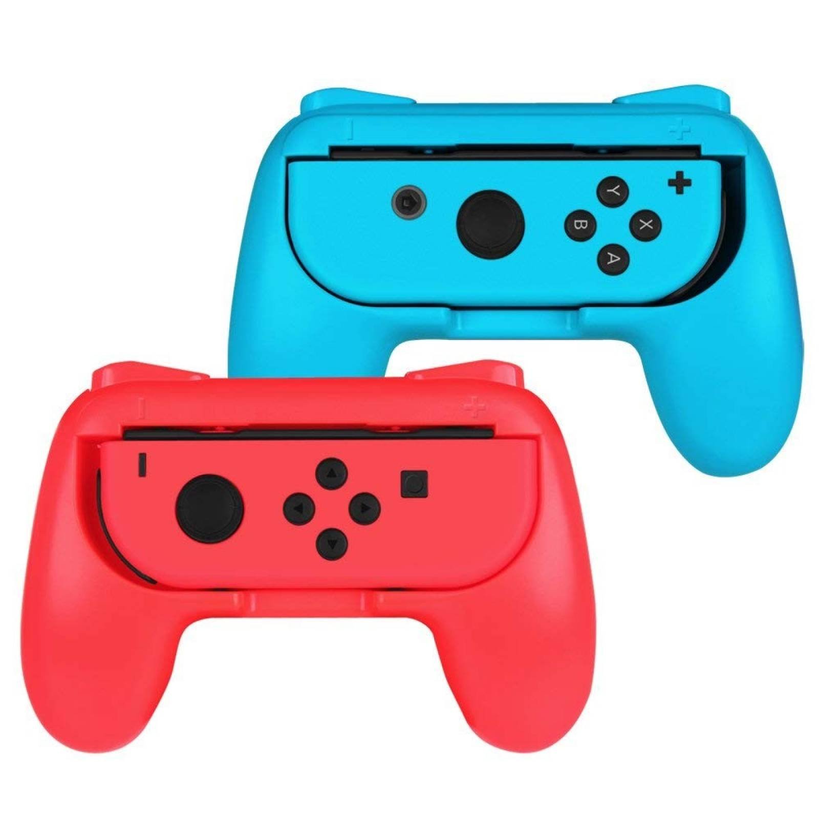 Adaptador Fintie para Joy-Con Nintendo Switch -Rojo Azul