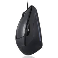 Mouse Gamer Perixx Perimice-513L Zurdo 1600 Dpi -Negro