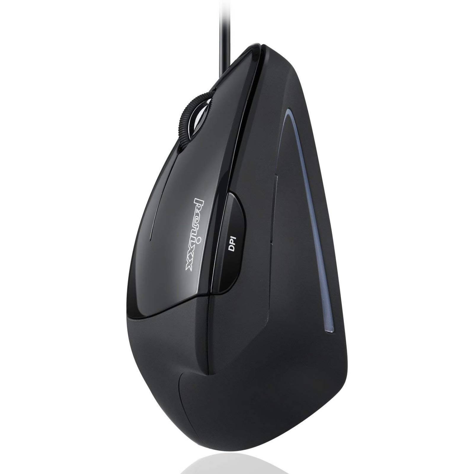 Mouse Gamer Perixx PERIMICE-513L Zurdo 1600 DPI -Negro