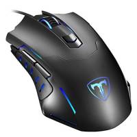 Mouse Gamer Pictek 7200 Dpi 3200Dpi -Negro