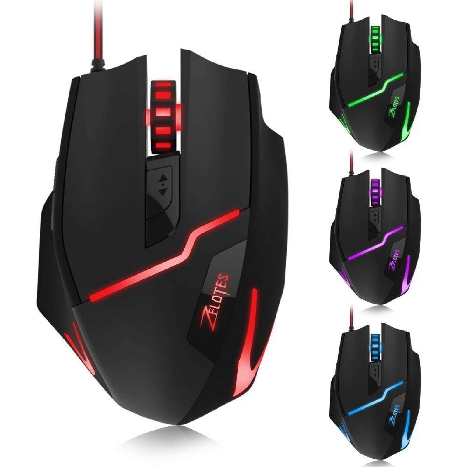 zelotes t60 professional gaming mouse