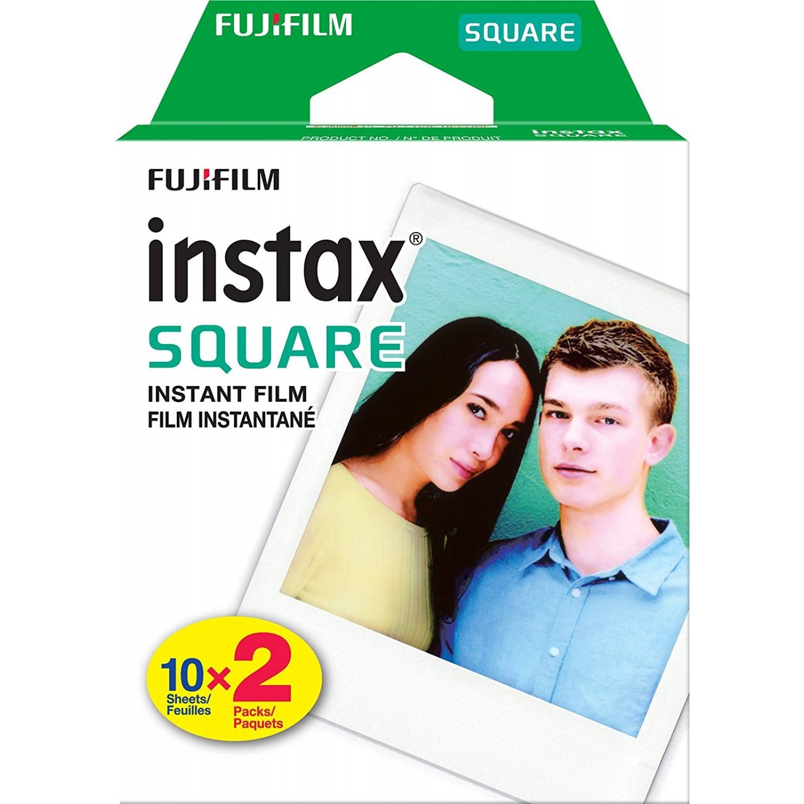 Papel fotográfico Fujifilm Instax Square Film Twin Pack
