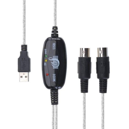 Cable WADEO PC USB a MIDI Teclado o Controlador