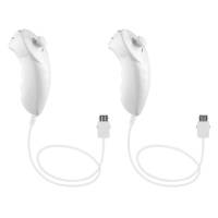 Controles Remotos Ankey Nunchunk Para Nintendo Switch Blanco
