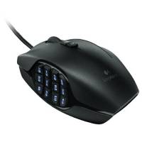 Ratón De Juego Logitech G G600 Gaming Mouse 20 Botone -Negro