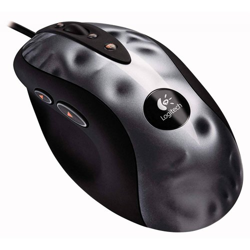 Mouse Logitech MX518 Gaming Programable 1800 DPI-Negro
