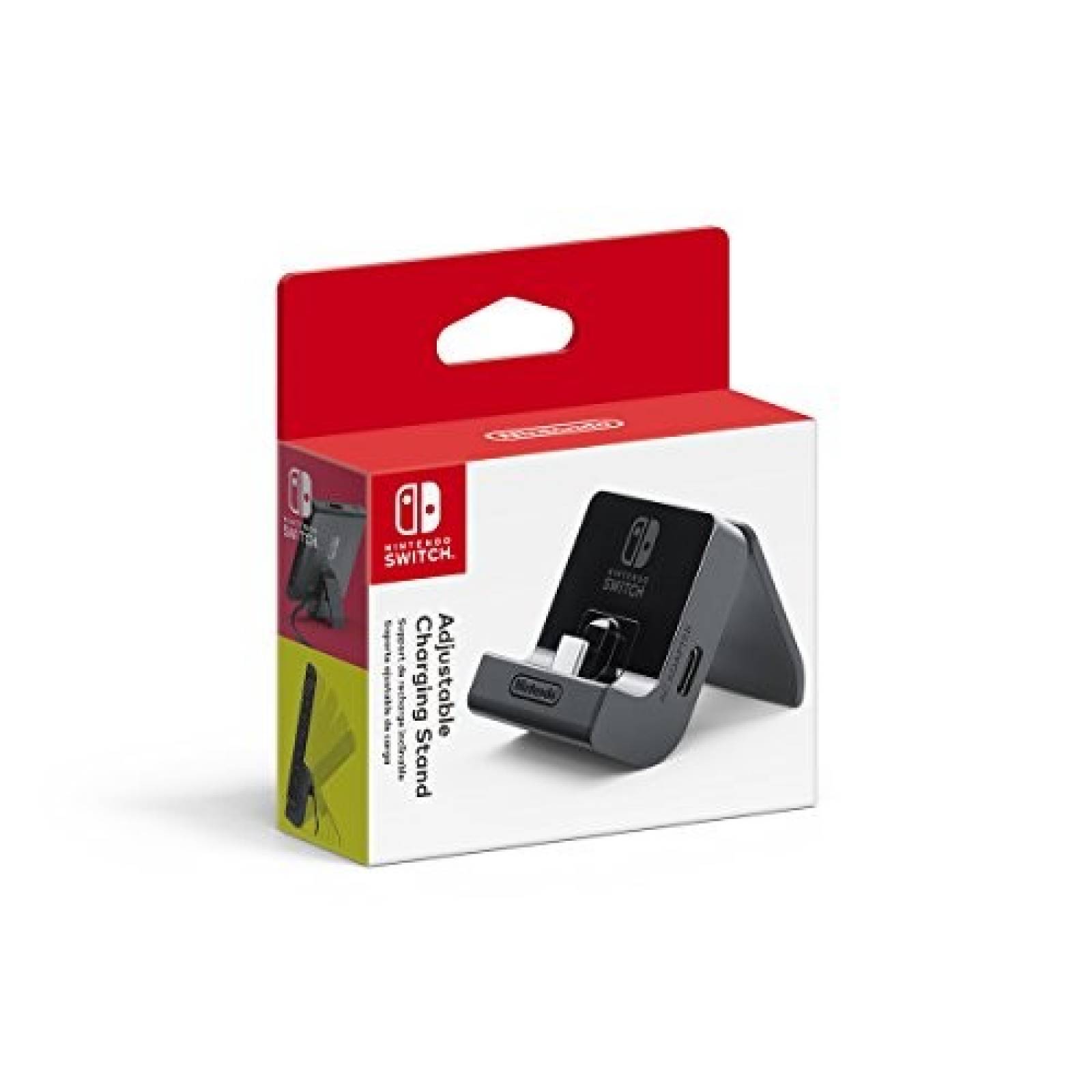 Base Cargador Nintendo para Switch Ajustable -Negro