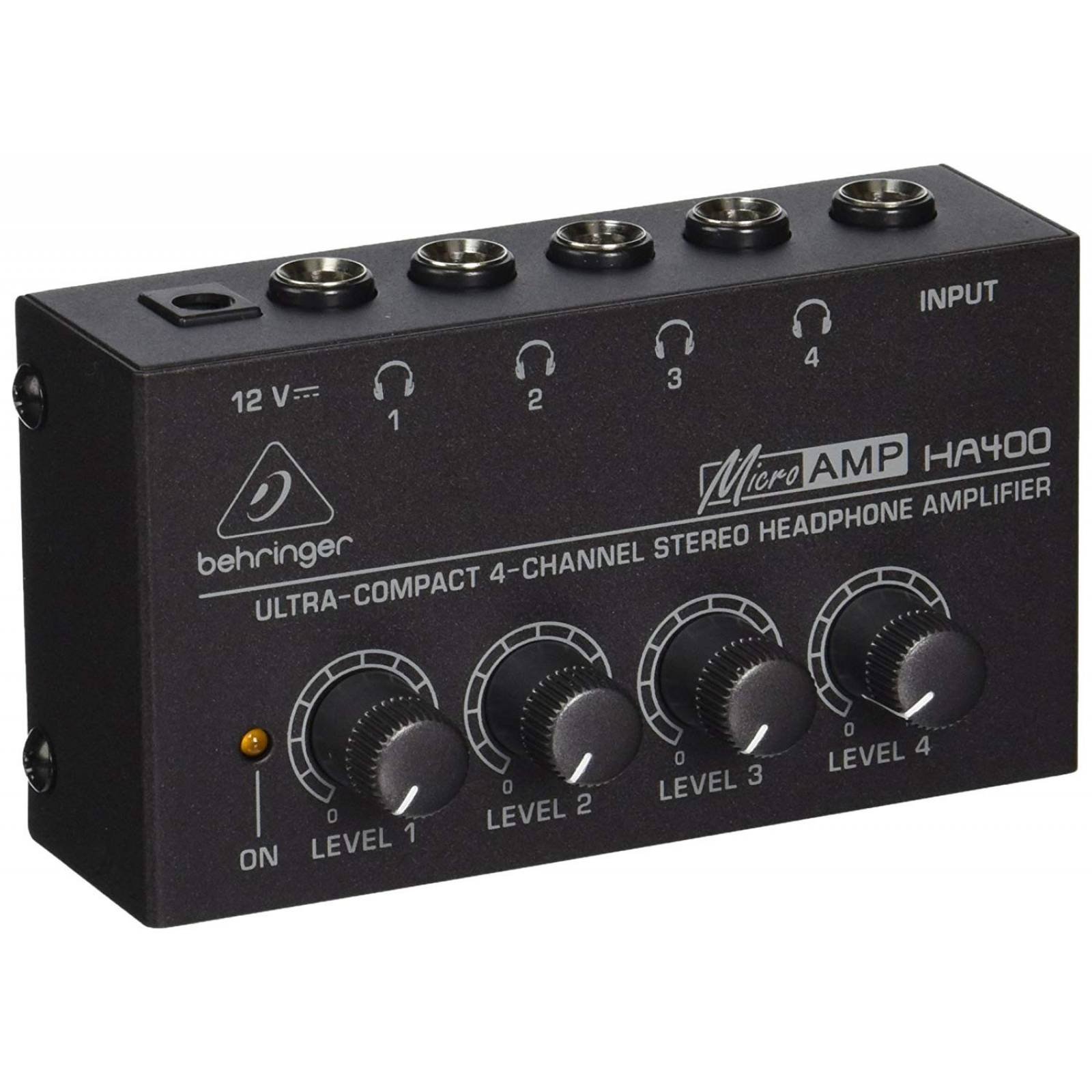 Mini Amplificador Behringer HA400 4 canales para audífonos