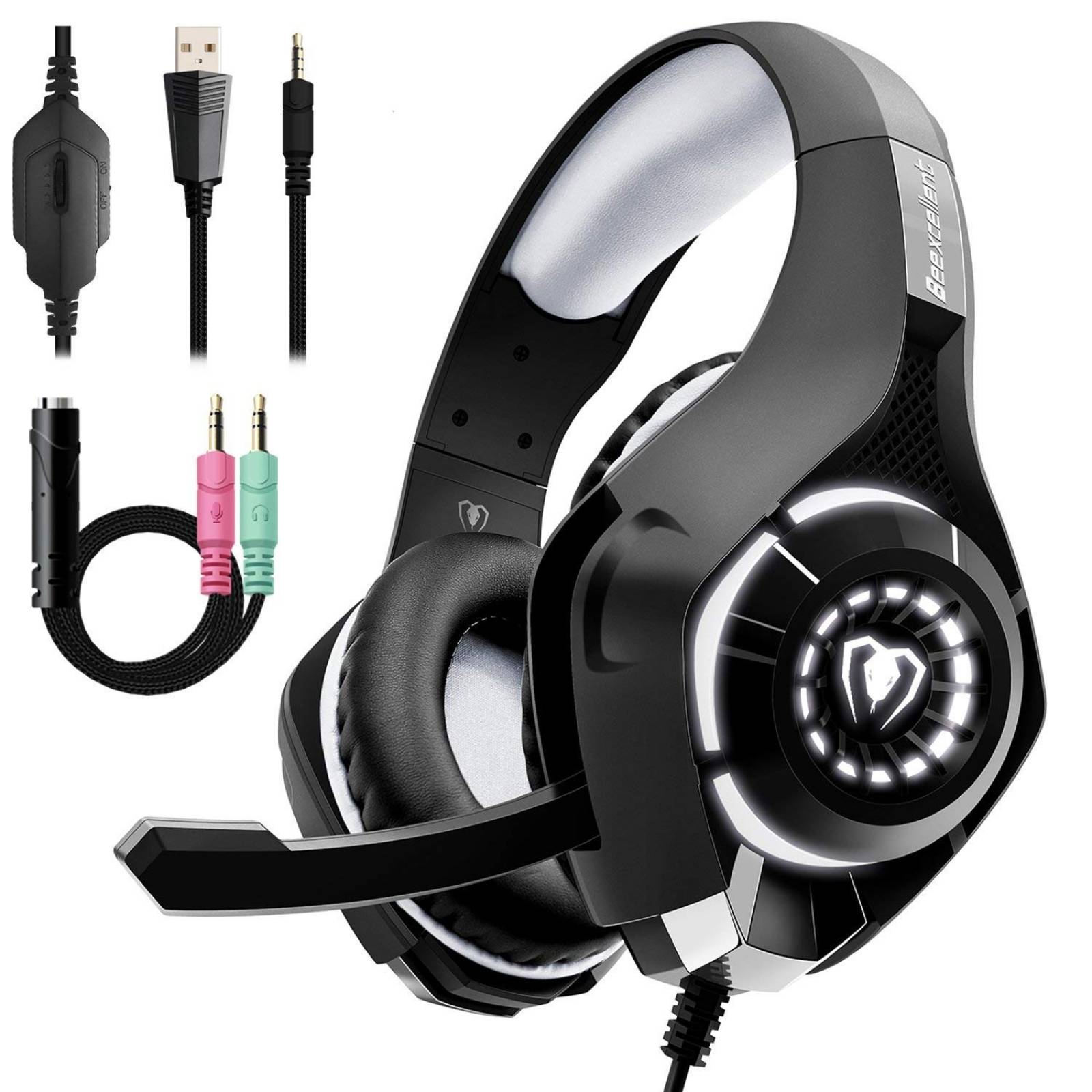 Auriculares Beexcellent PS4 Xbox One 3.5mm