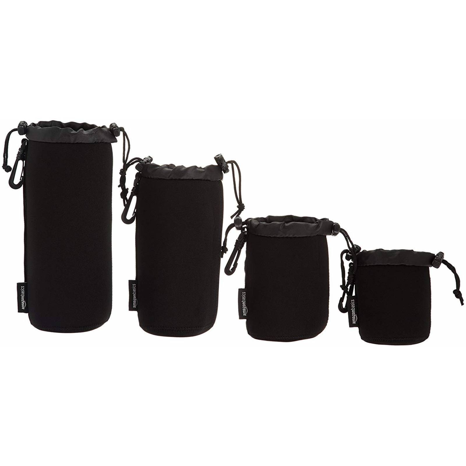 Funda Resistente al Agua AmazonBasics para Lentes de Cámara