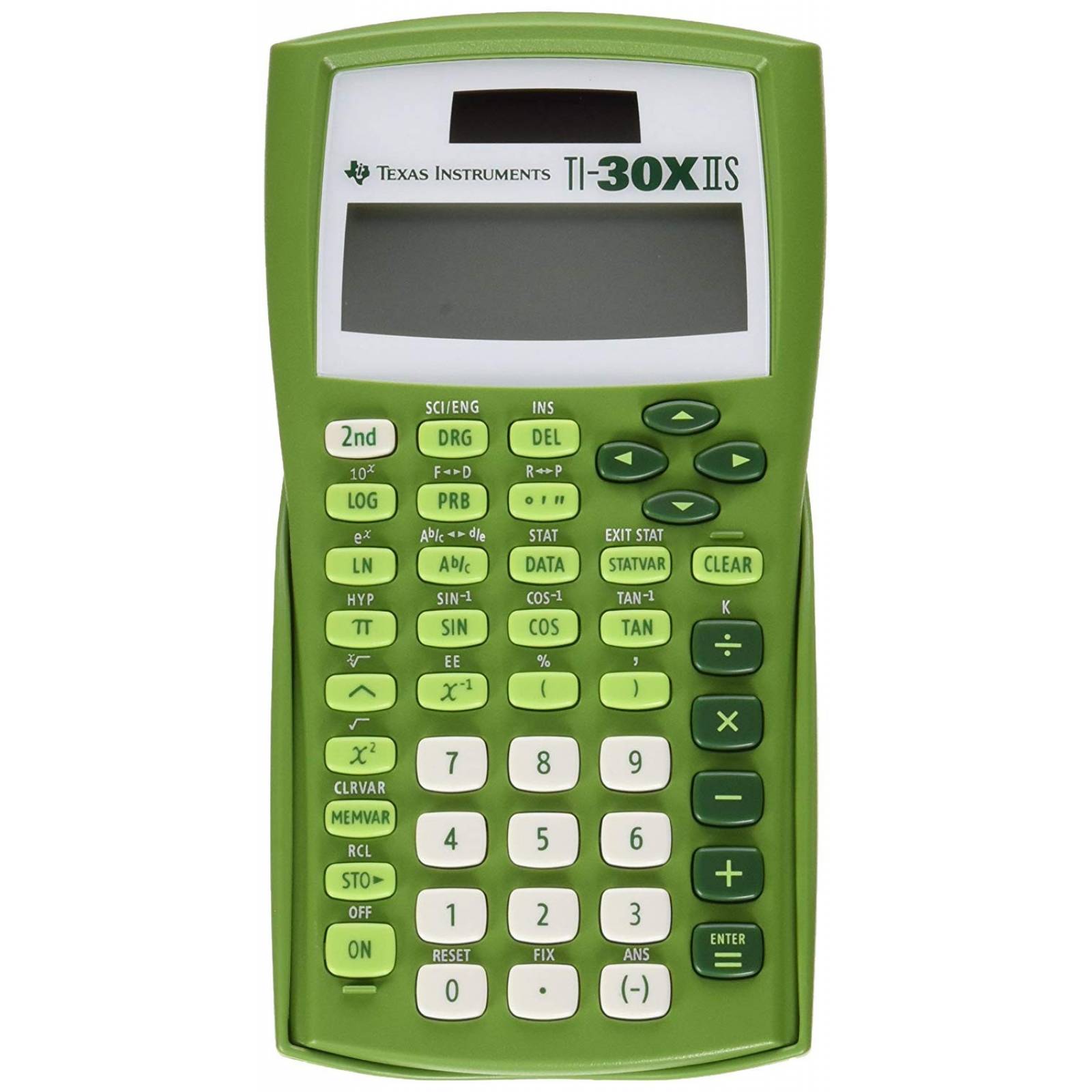 Calculadora Texas Instruments TI-30X IIS LCD 2 líneas -Verde