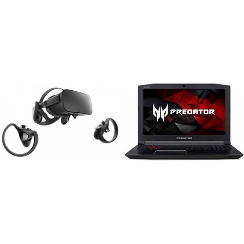 Kit Laptop Gamer Acer Predator Helios 300 y Oculus Rift