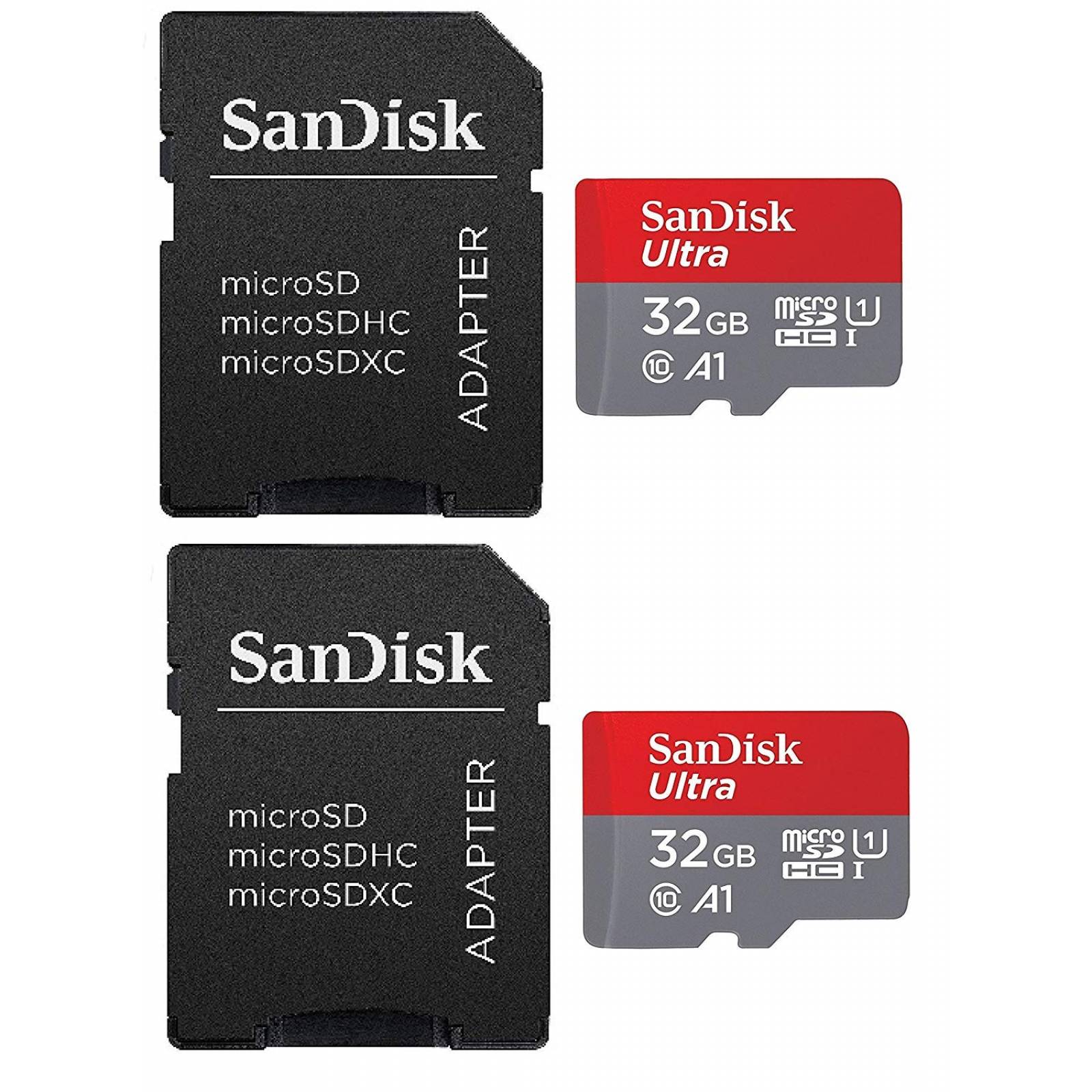 Tarjeta Micro Sd Sandisk 32gb X2 64gb Clase 10