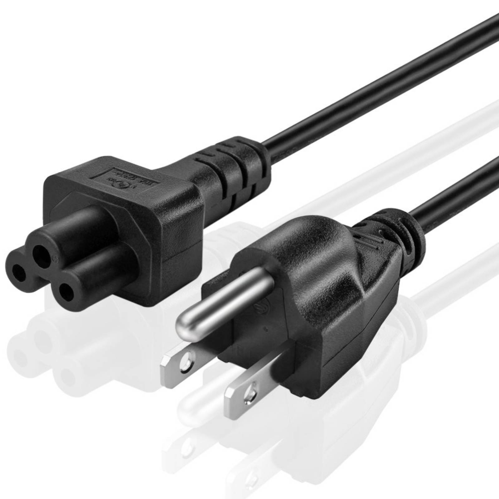 Cable de alimentación TNP entrada de 3 clavijas-6pies -Negro