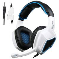 Auriculares Gamer Sades Sa920 3.5Mm Con Micrófono -Blanco