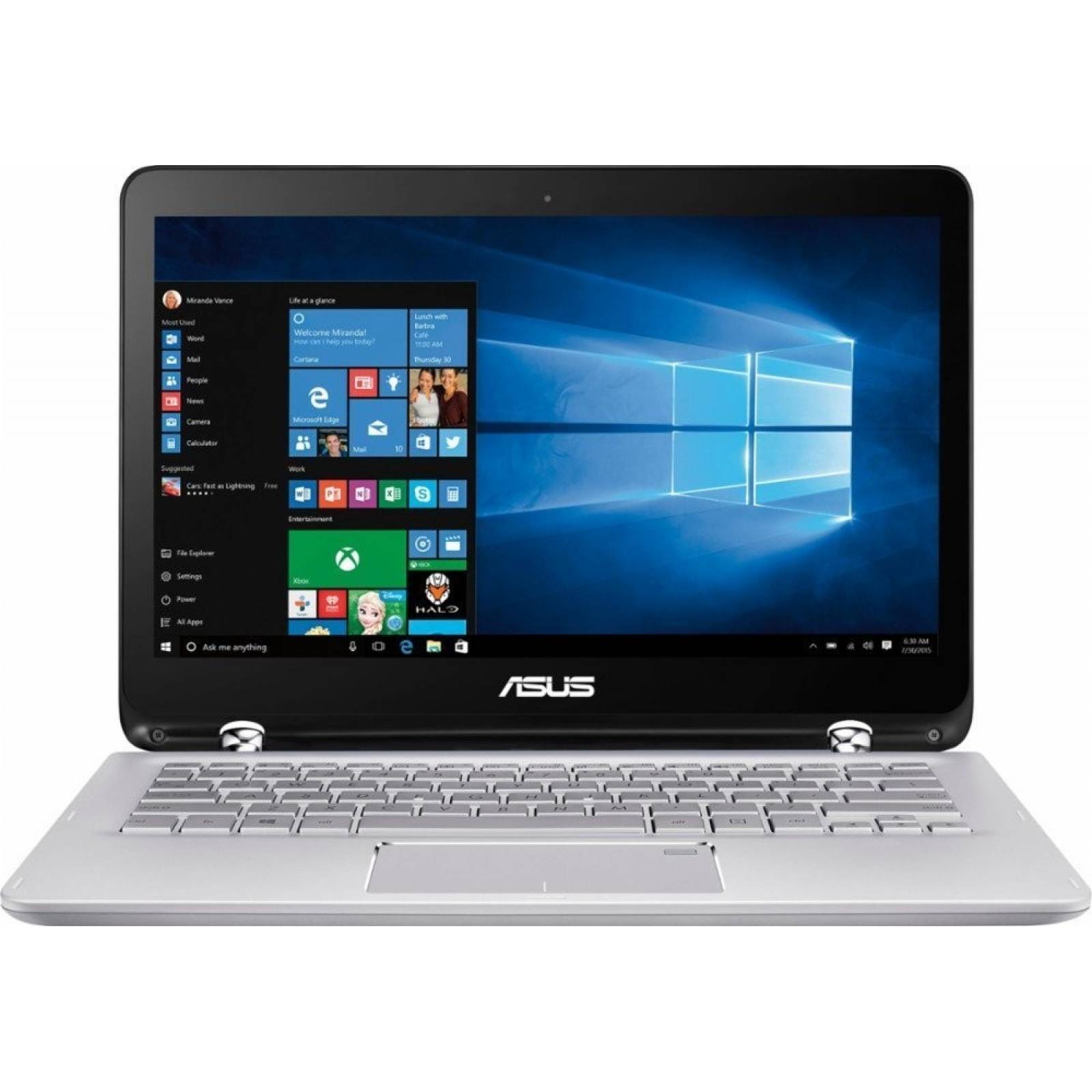 Laptop Asus 2 en 1 13.3" i5 Pantalla touch 6GB 1TB HDD Win10