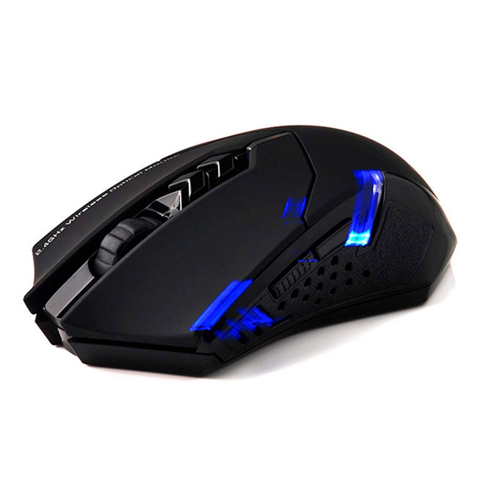 Mouse Gamer Stylez Inalámbrico Silencioso 2400 ppp -Negro