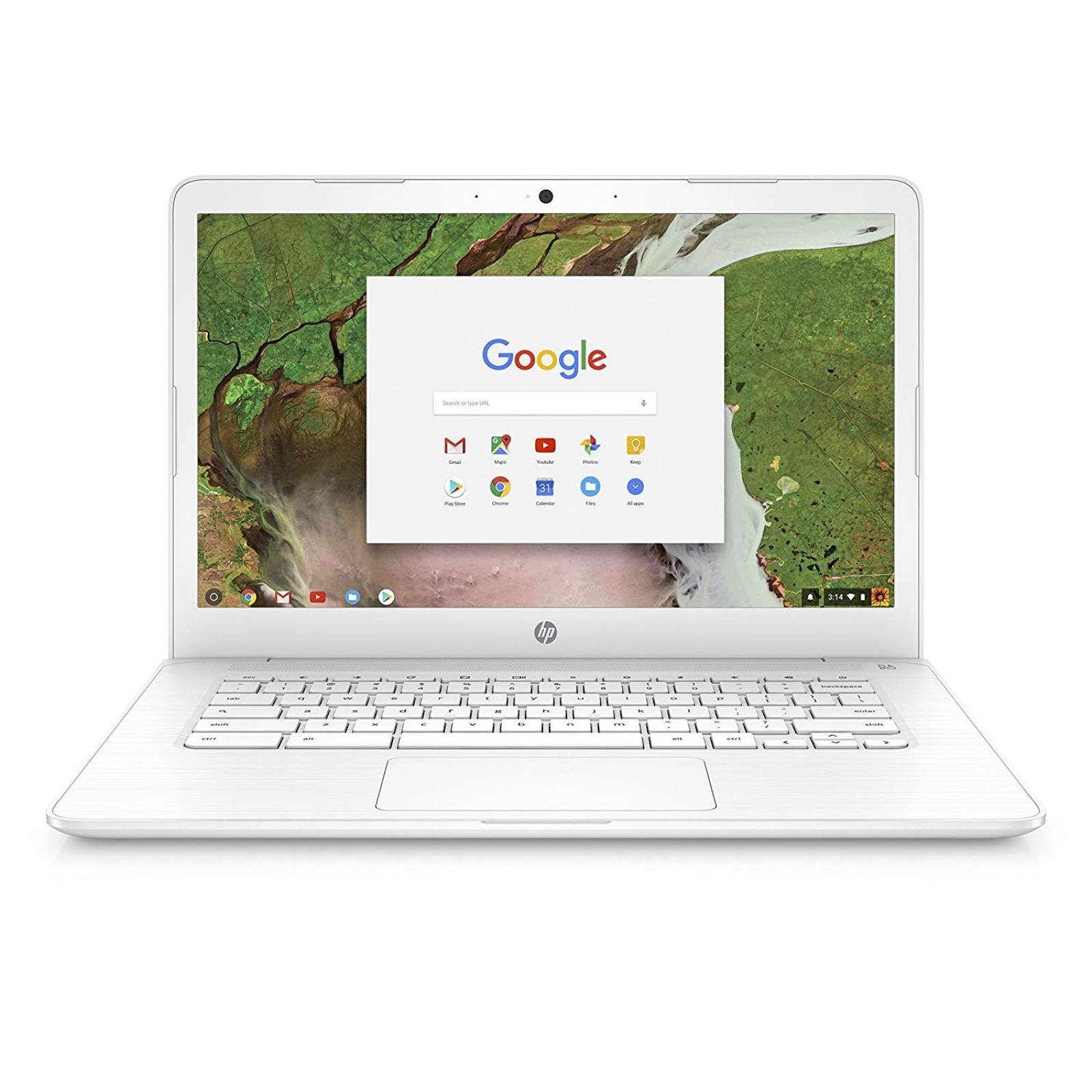 Laptop HP Chromebook 14'' 4GB RAM 32GB eMMC ChromeOS -Blanco